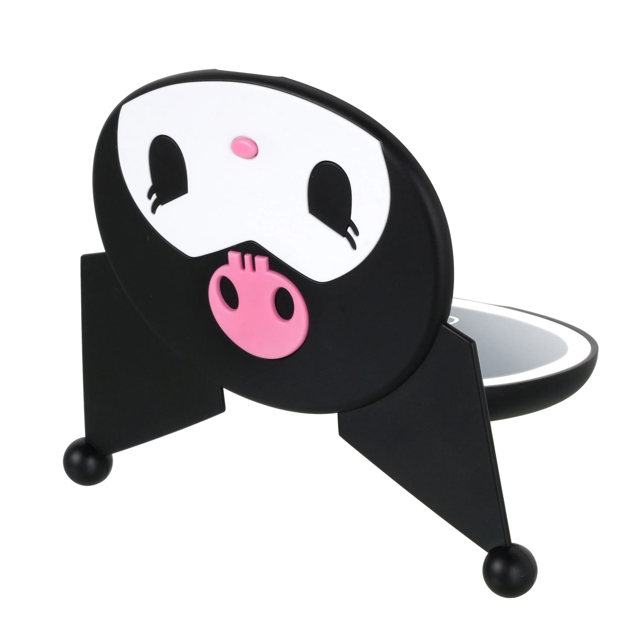 Kuromi x Impressions Vanity LED Compact Mirror - Image 4