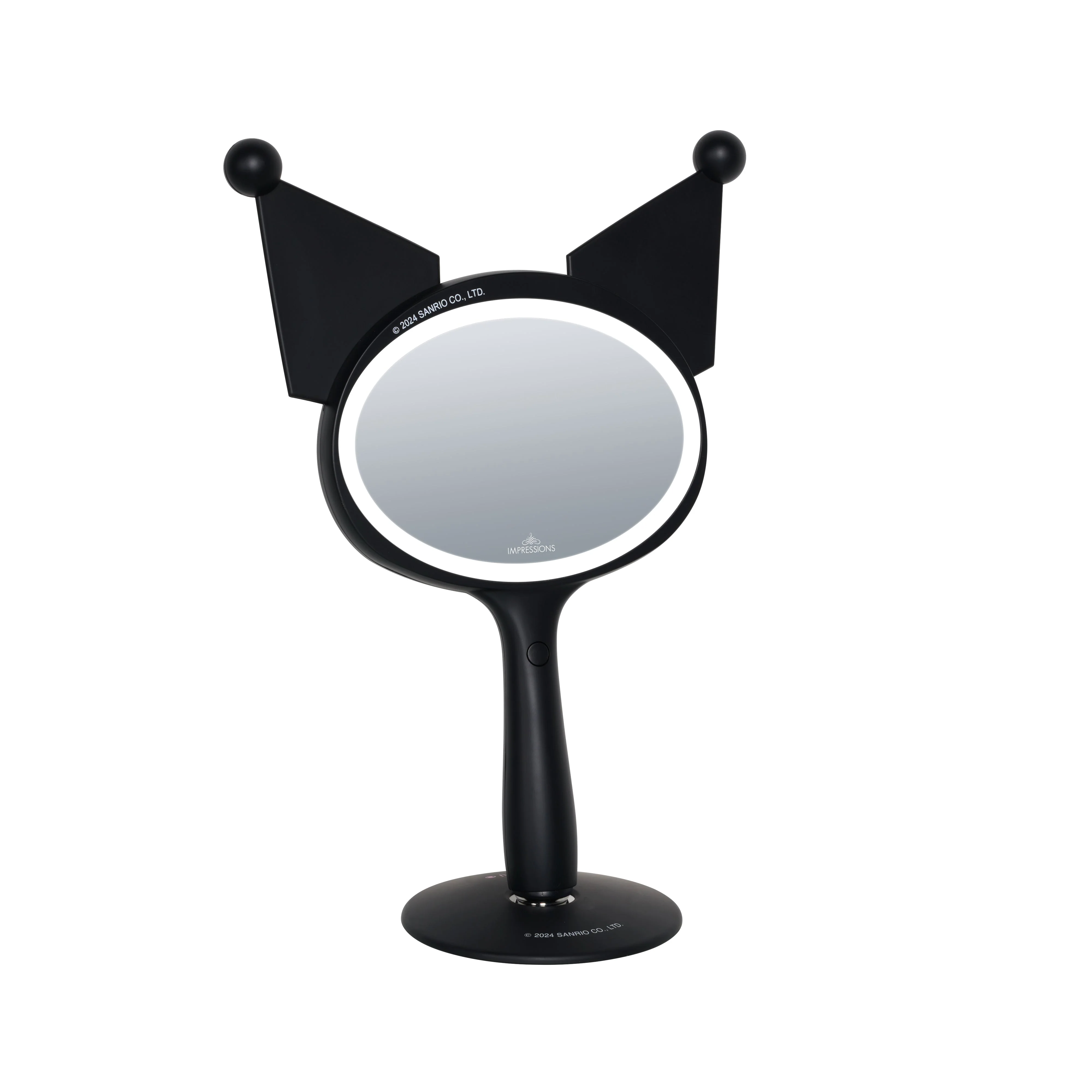 Kuromi x Impressions Vanity LED Handheld Mirror - Image 4