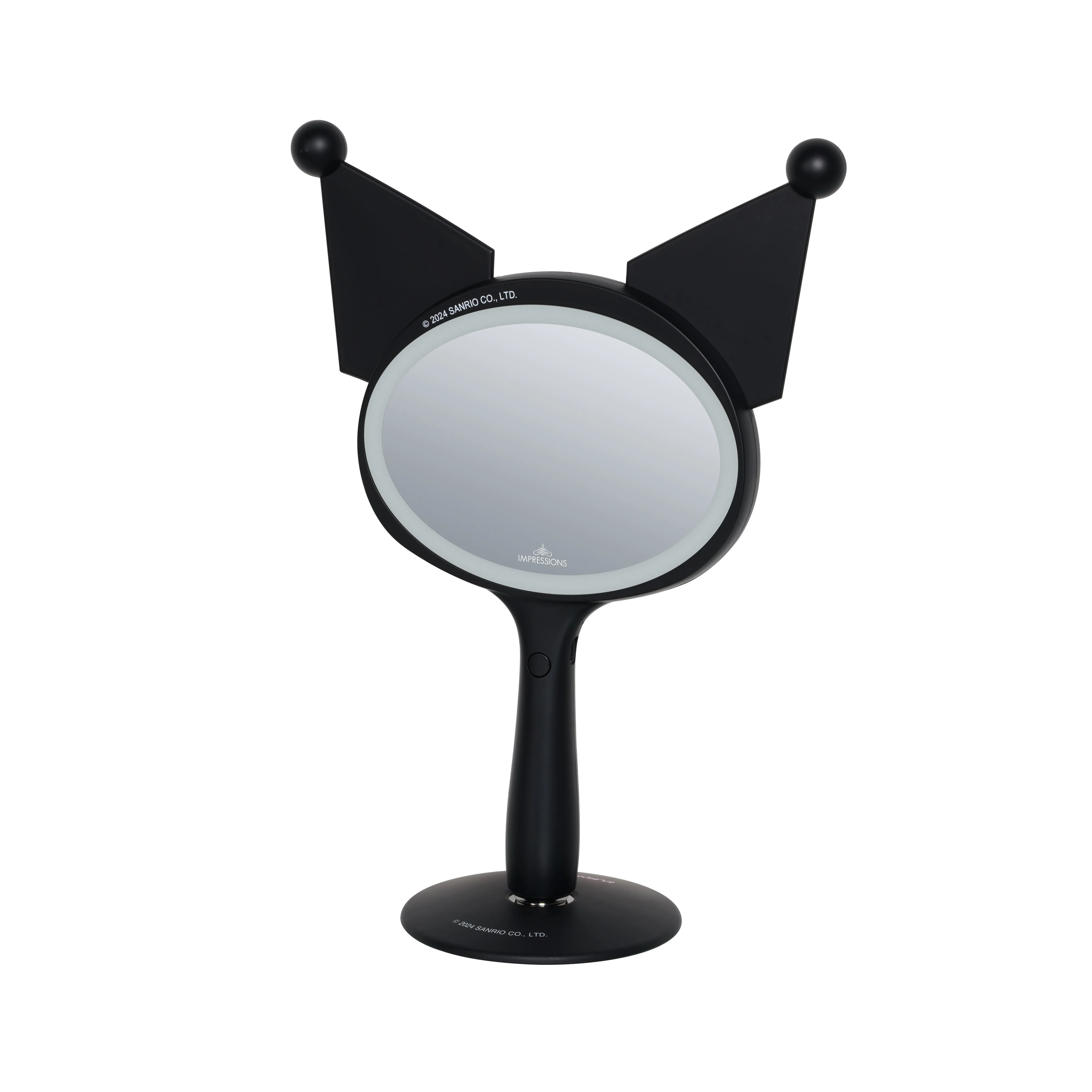 Kuromi x Impressions Vanity LED Handheld Mirror - Image 5
