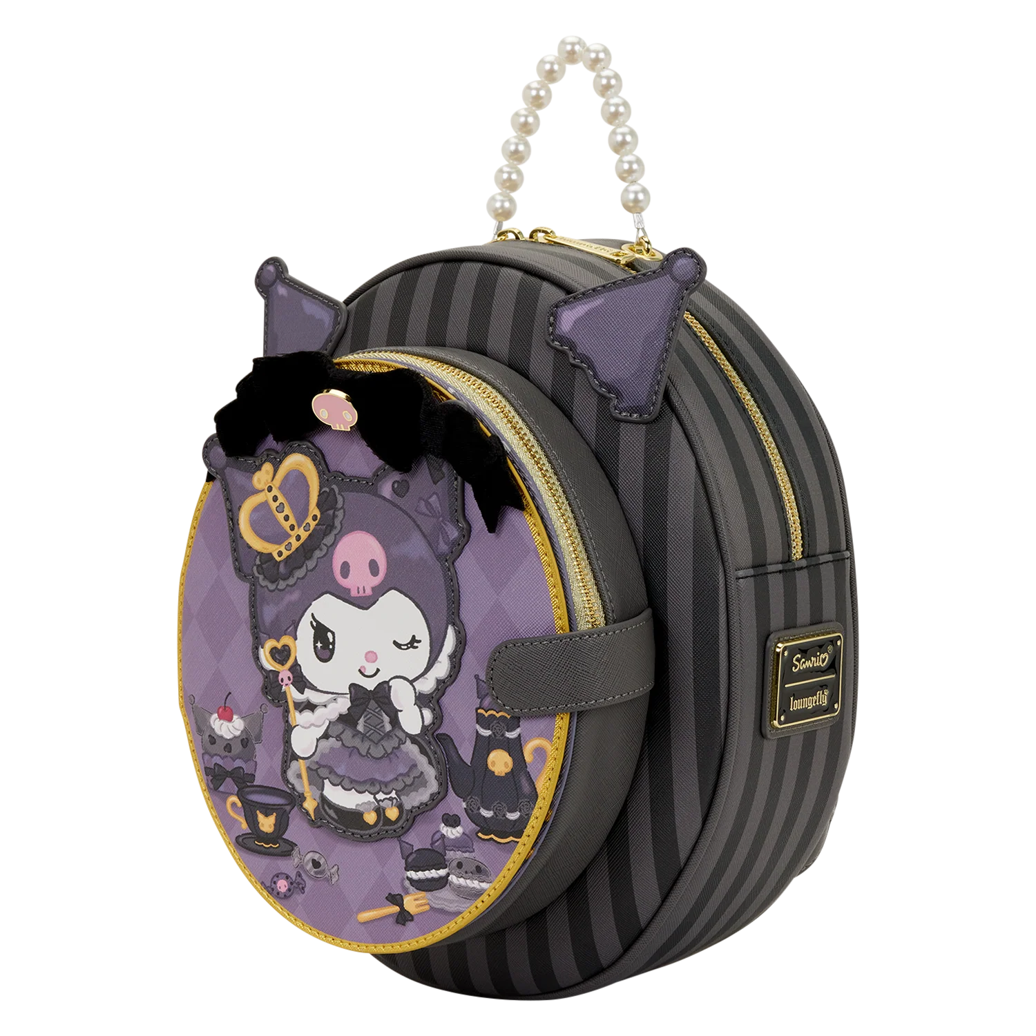 Kuromi x Loungefly 20th Anniversary Mini Backpack - Image 3