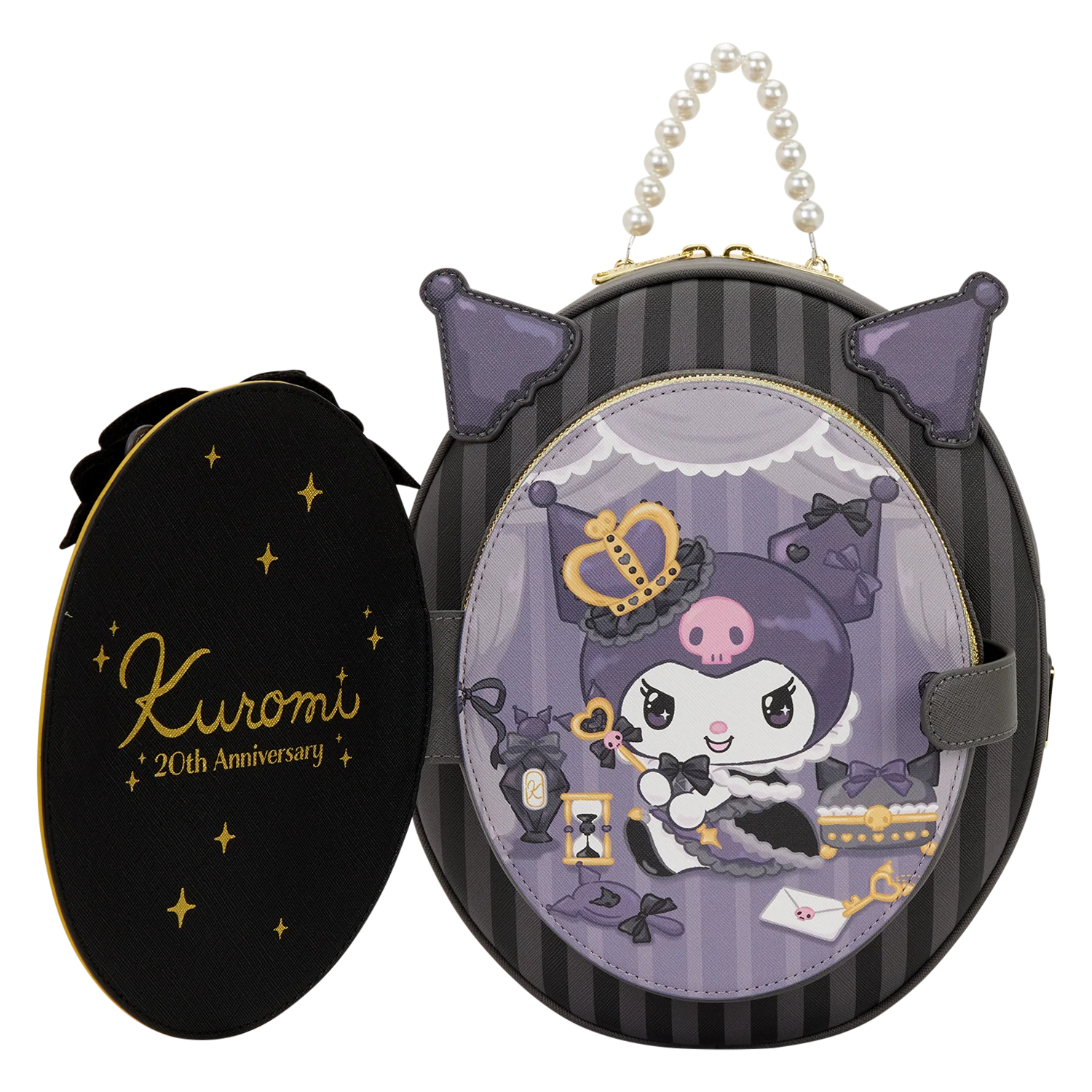 Kuromi x Loungefly 20th Anniversary Mini Backpack - Image 4