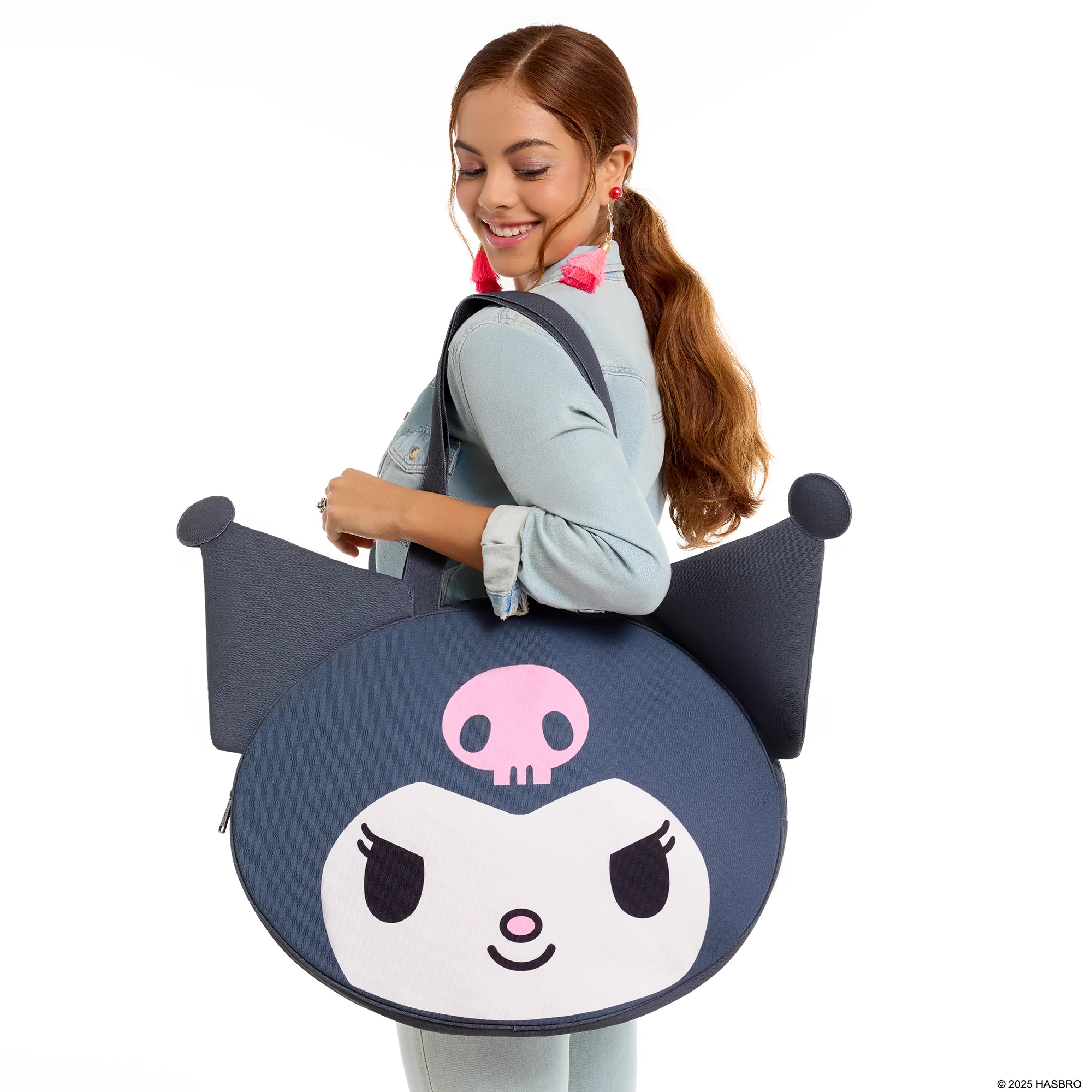 Kuromi x Loungefly Oversized Canvas Tote Bag - Image 2