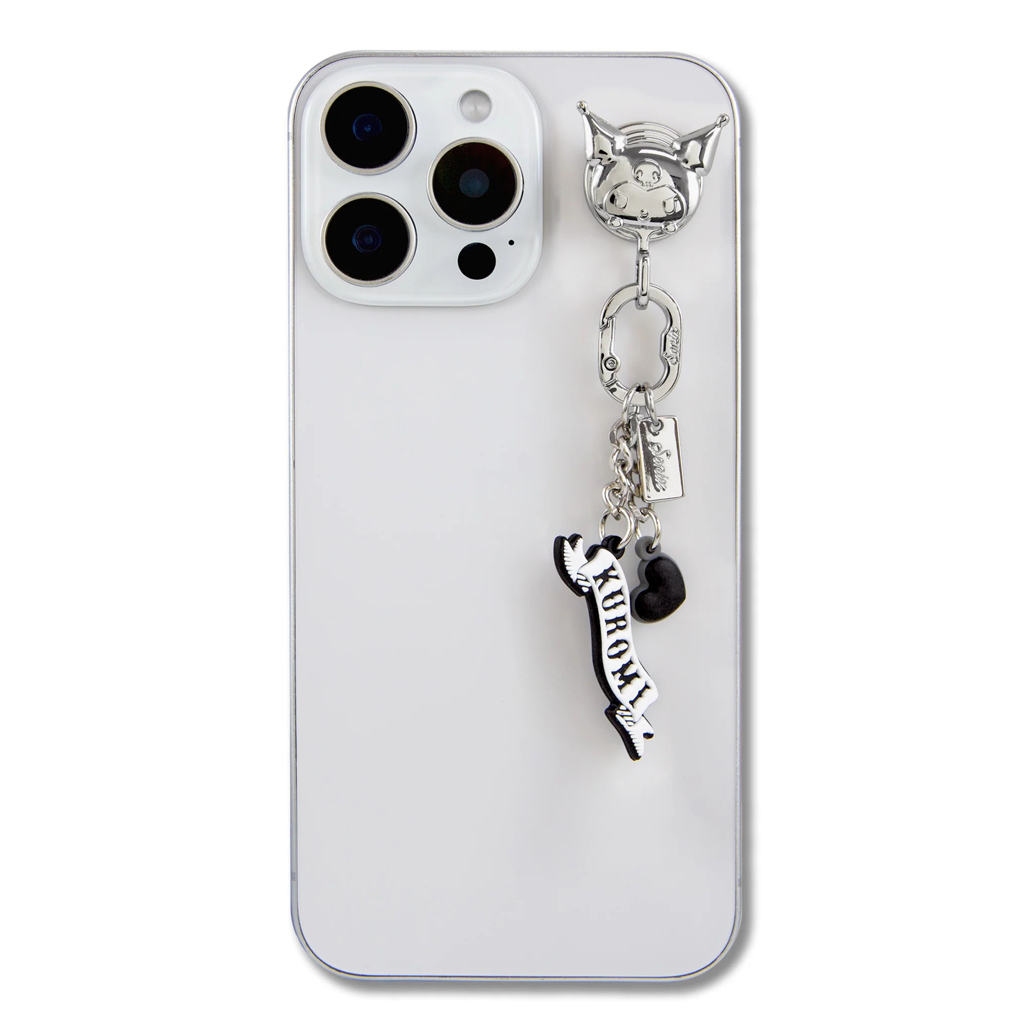 Kuromi x Sonix Adhesive 3-pc Smartphone Charm Set - Image 2