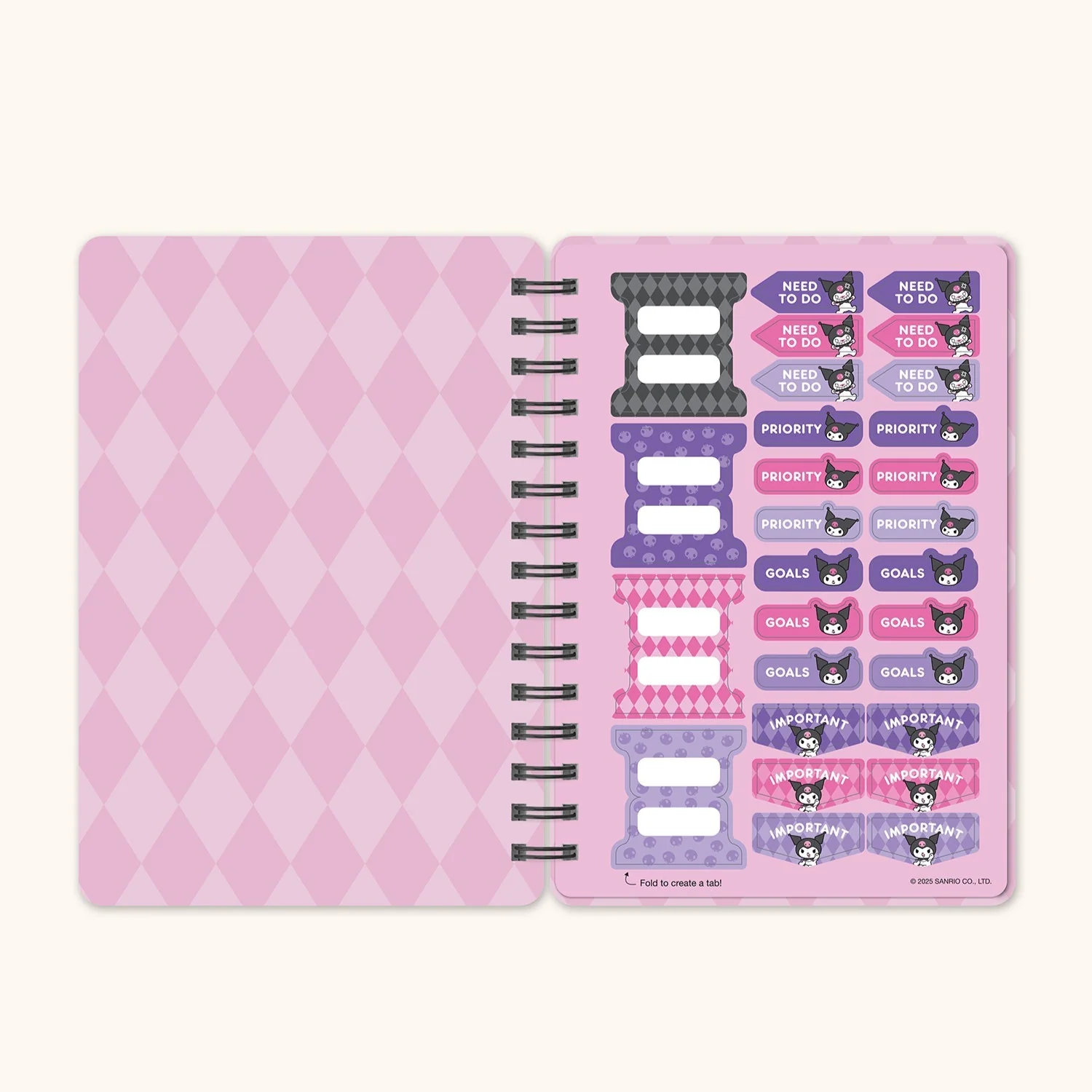 Kuromi x Studio Oh! Agatha Notebook - Image 4