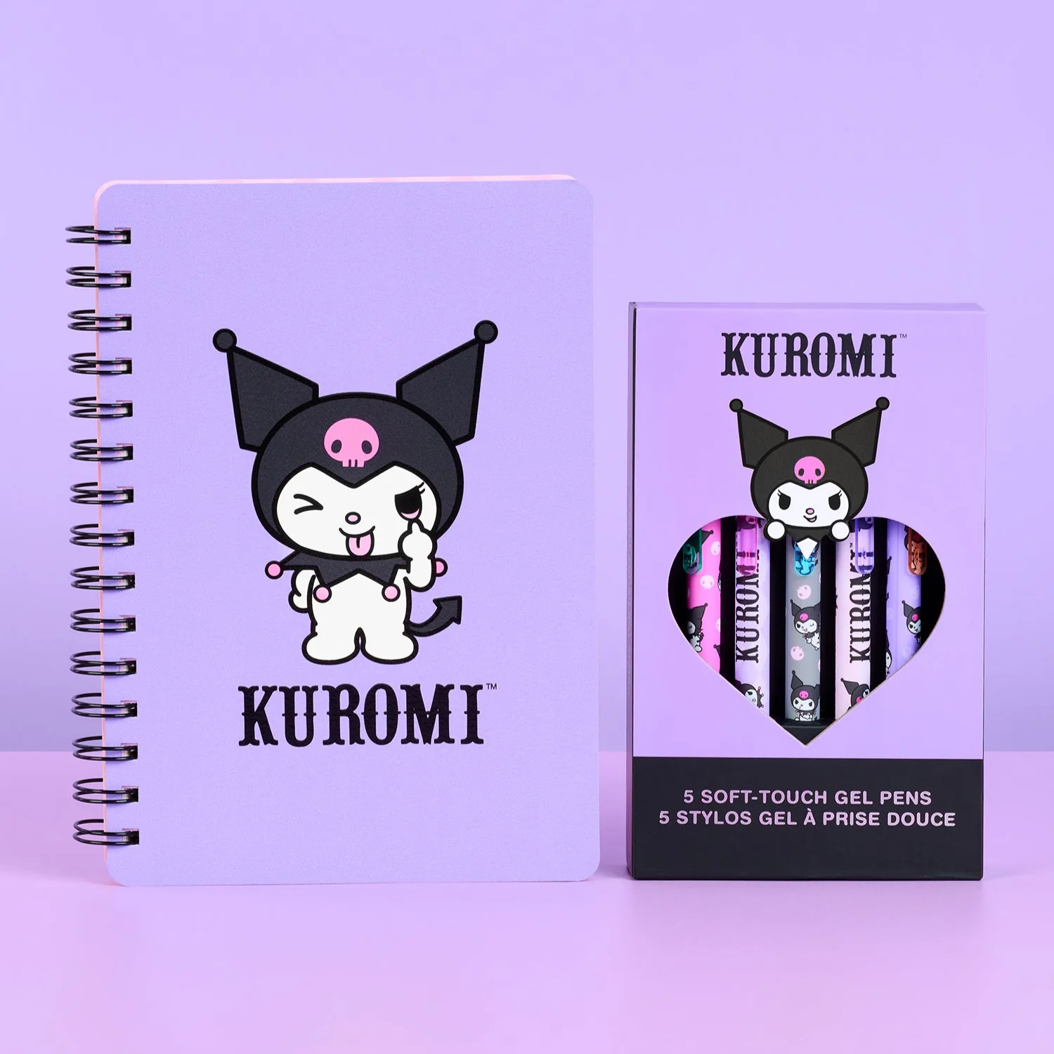 Kuromi x Studio Oh! Soft-Touch Gel Pen Set - Image 7