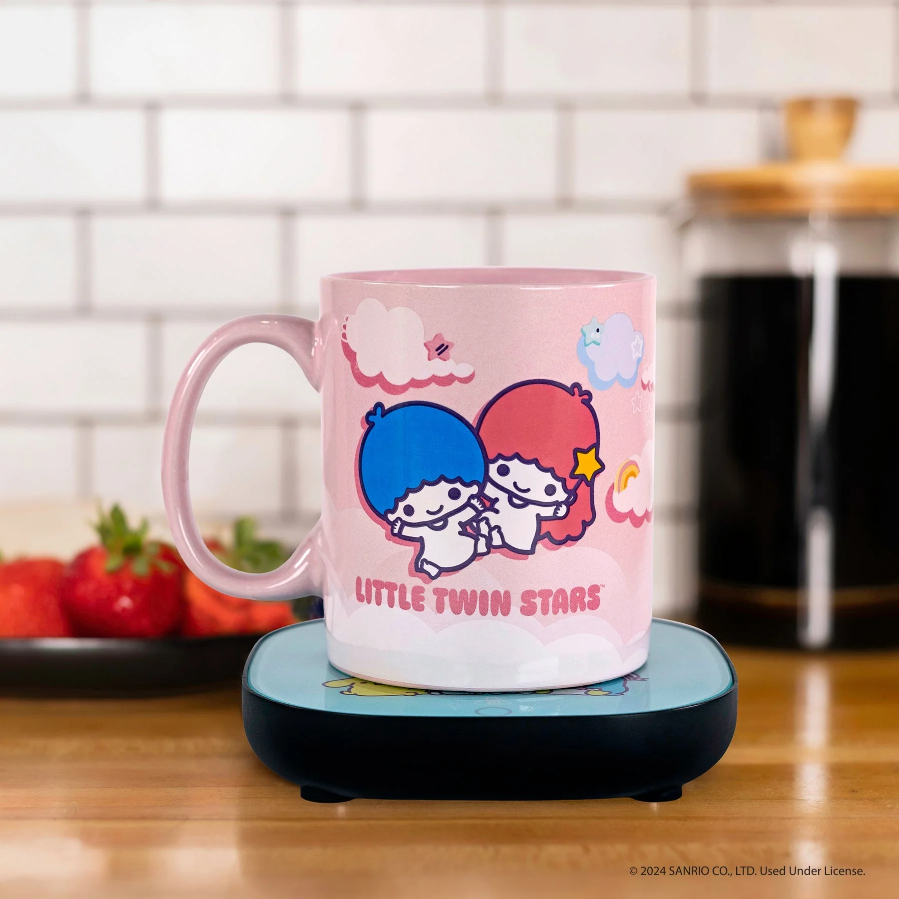LittleTwinStars Coffee Mug & Warmer Set - Image 4