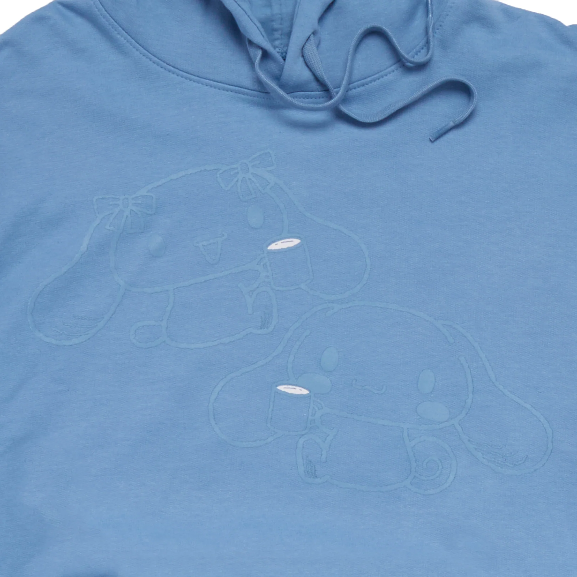 Lovelymocha & Cinnamoroll Adult Mugs Hoodie (Light Blue) - Image 2