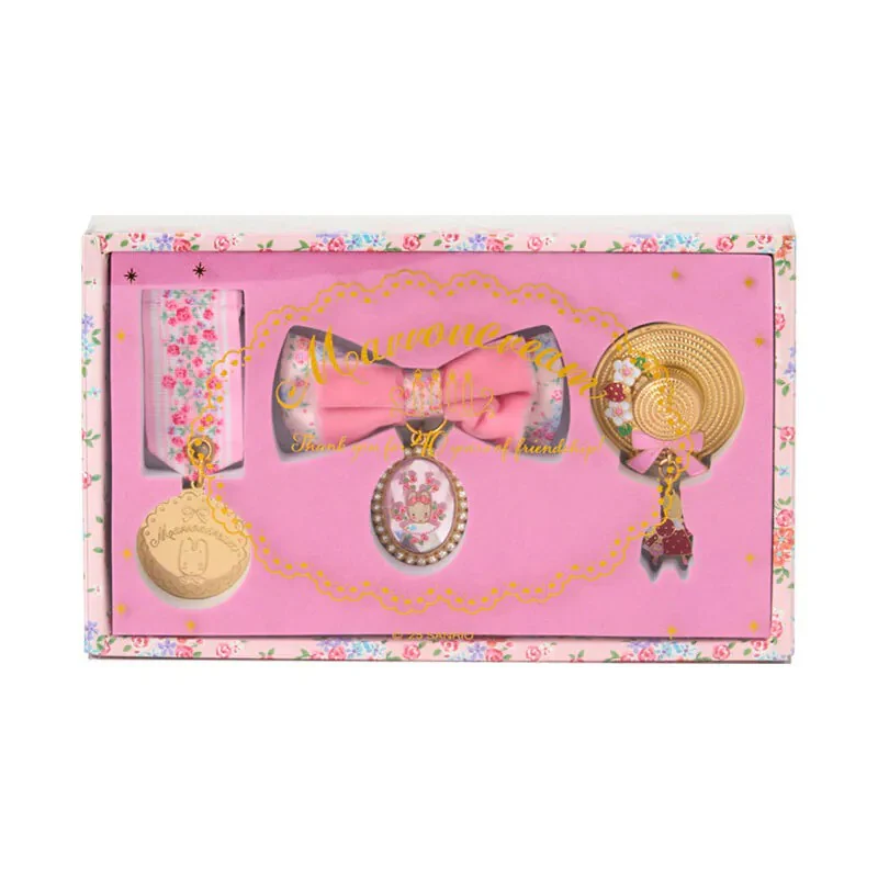 Marron Cream 3-pc Brooch Set (Fashion Show 40th Anniversary Series) - Image 2