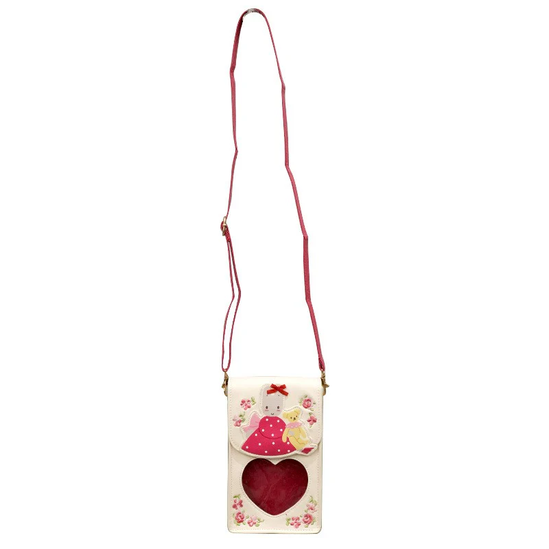 Marron Cream Mini Crossbody Bag (Teddy Friend Series) - Image 3