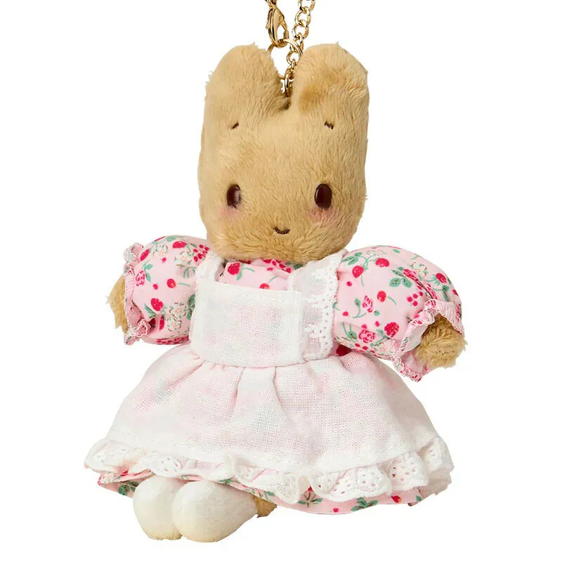 Marron Cream Pink Plush Bag Charm (Fashion Show 40th Anniversary Series) - Image 2