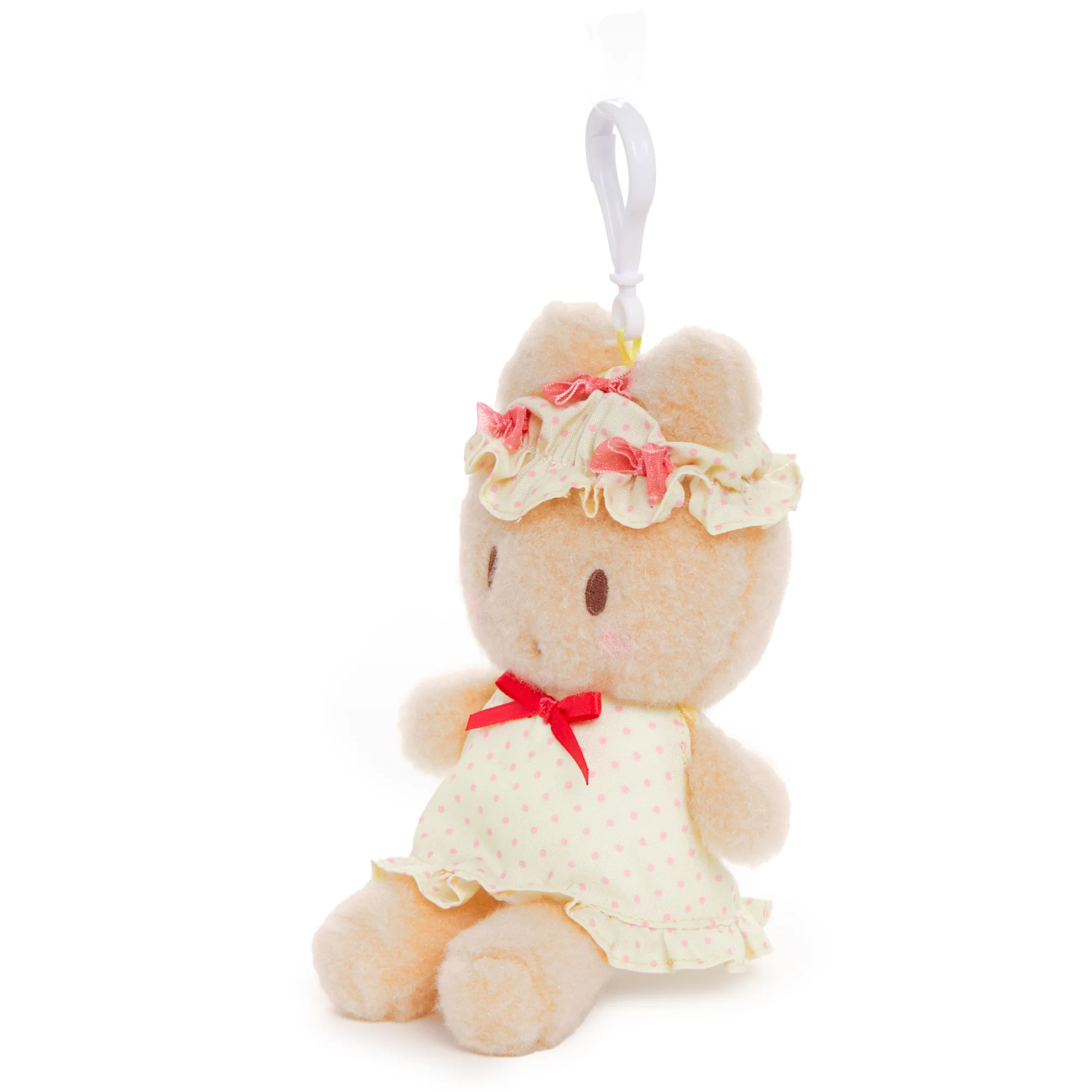 Marron Cream Plush Mascot Clip (Nightcap Series) - Image 2
