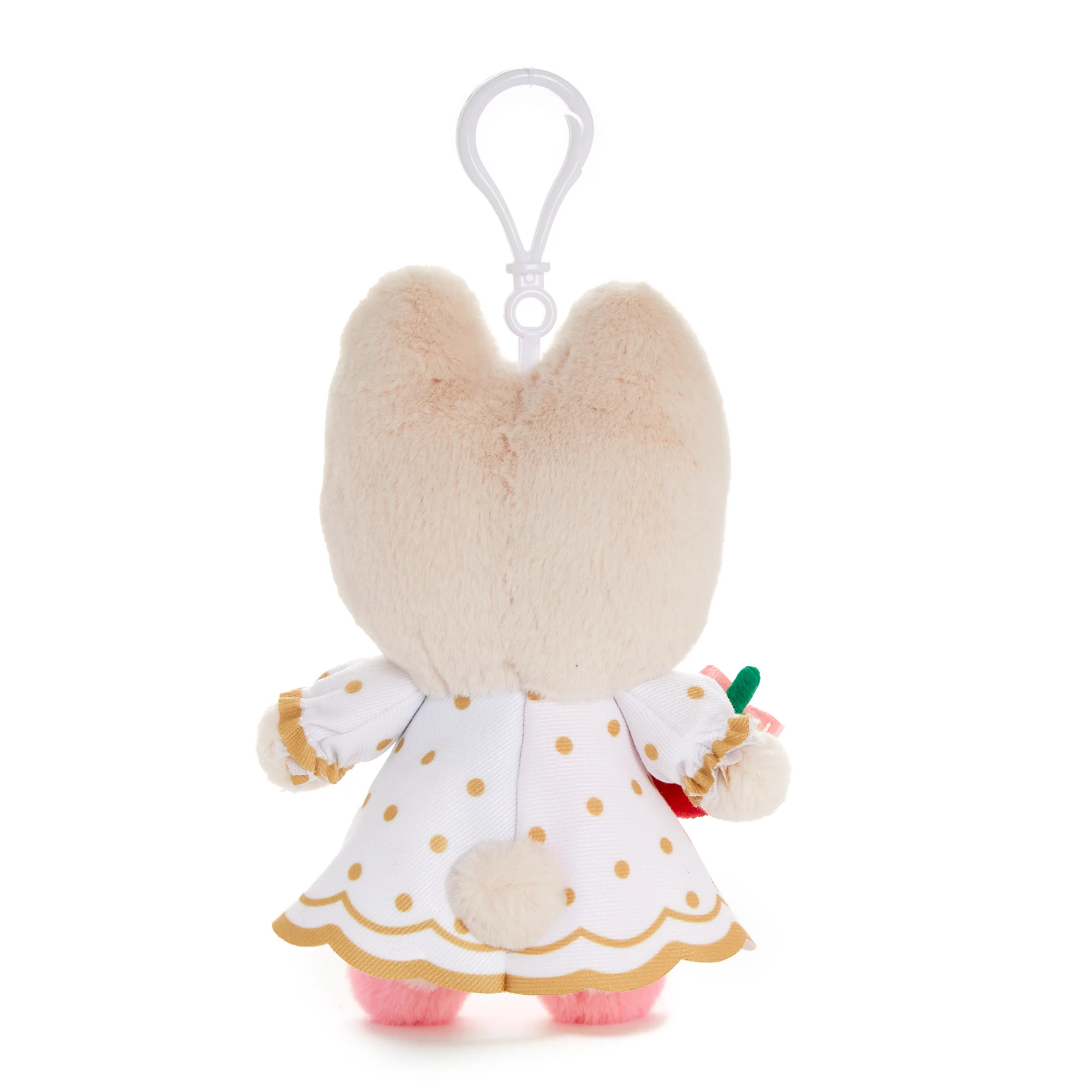 Marron Cream Plush Mascot Clip (Strawberry Rainbow Series) - Image 5