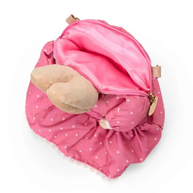 Marron Cream Plush Mini Crossbody Bag (Fashion Show 40th Anniversary Series) - Image 2