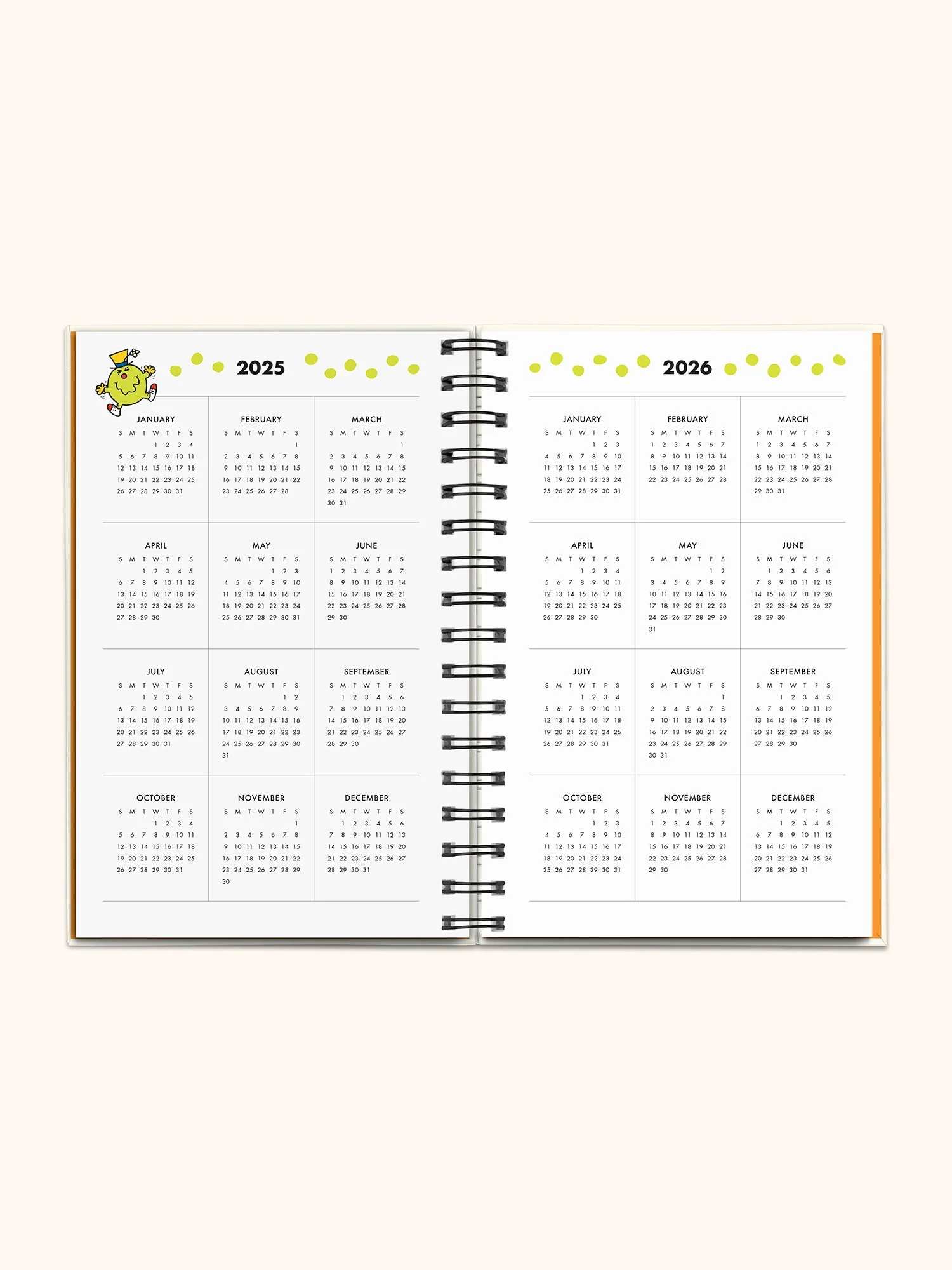 Mr. Positive x Studio Oh! 2026 Thinking Chenille Patch Planner - Image 7