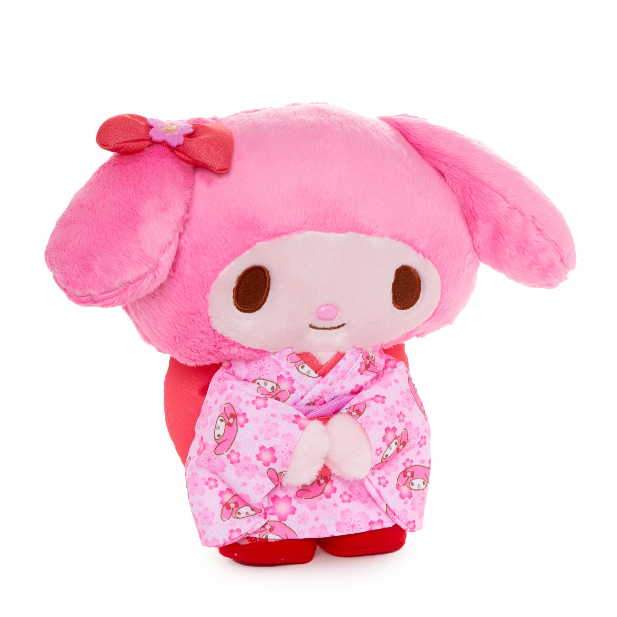 My Melody 10” Pink Standing Plush (Spring Kimono Series) - Image 3