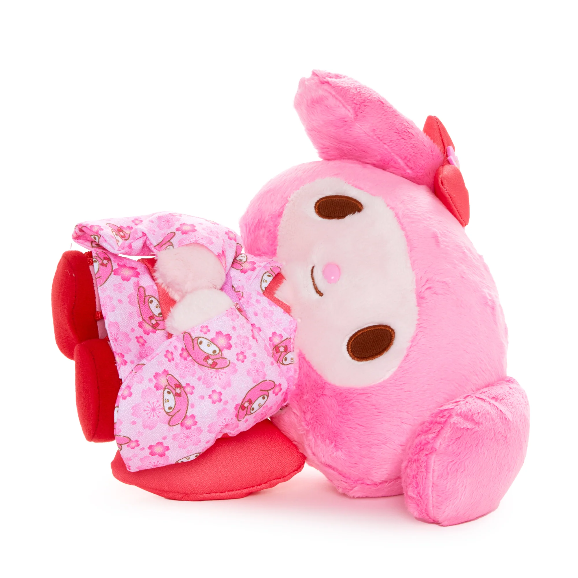My Melody 10” Pink Standing Plush (Spring Kimono Series) - Image 4