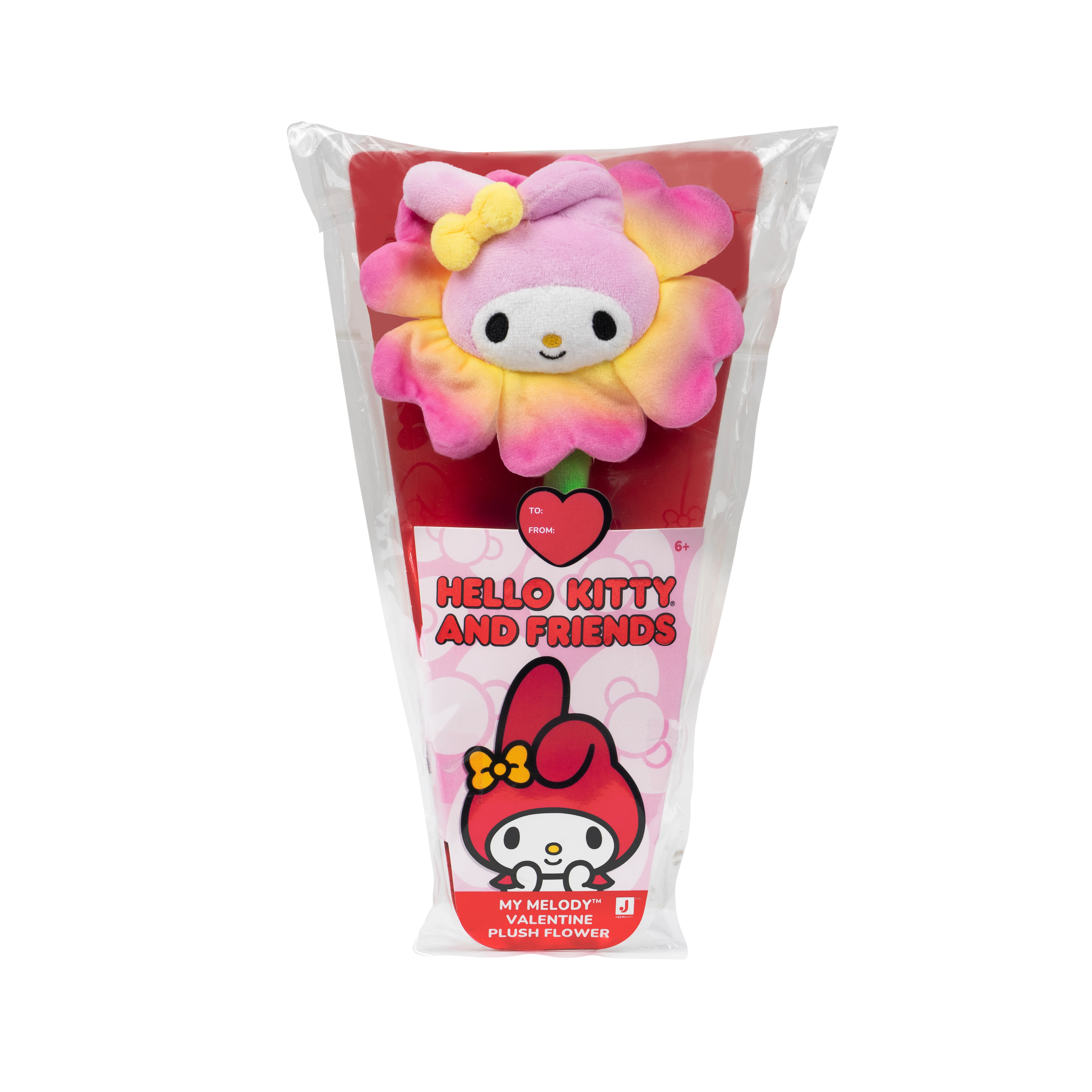 My Melody 14" Plush Valentine's Day Flower (Ombre Yellow) - Image 2