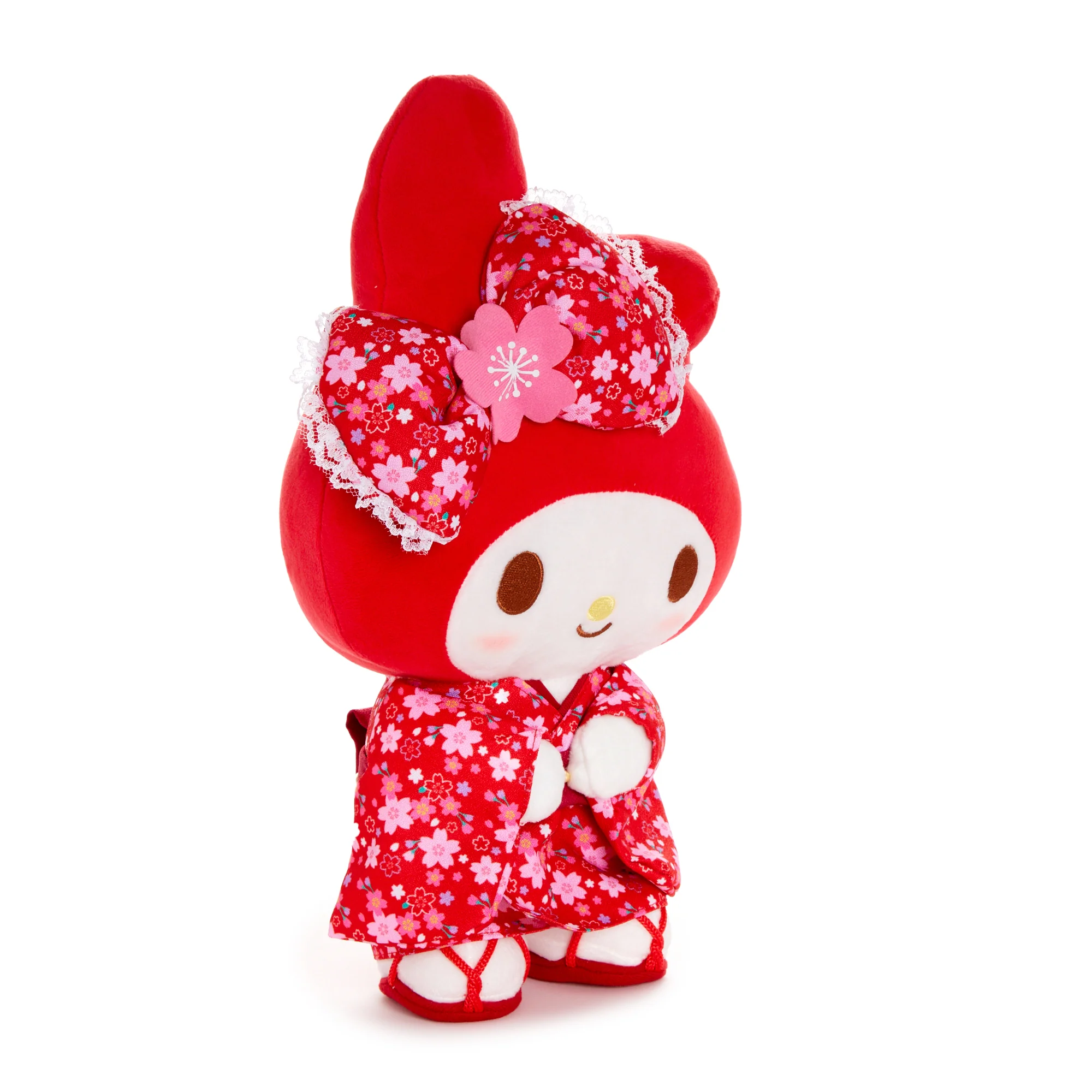 My Melody 14" Red Standing Plush (Spring Kimono Series) - Image 2