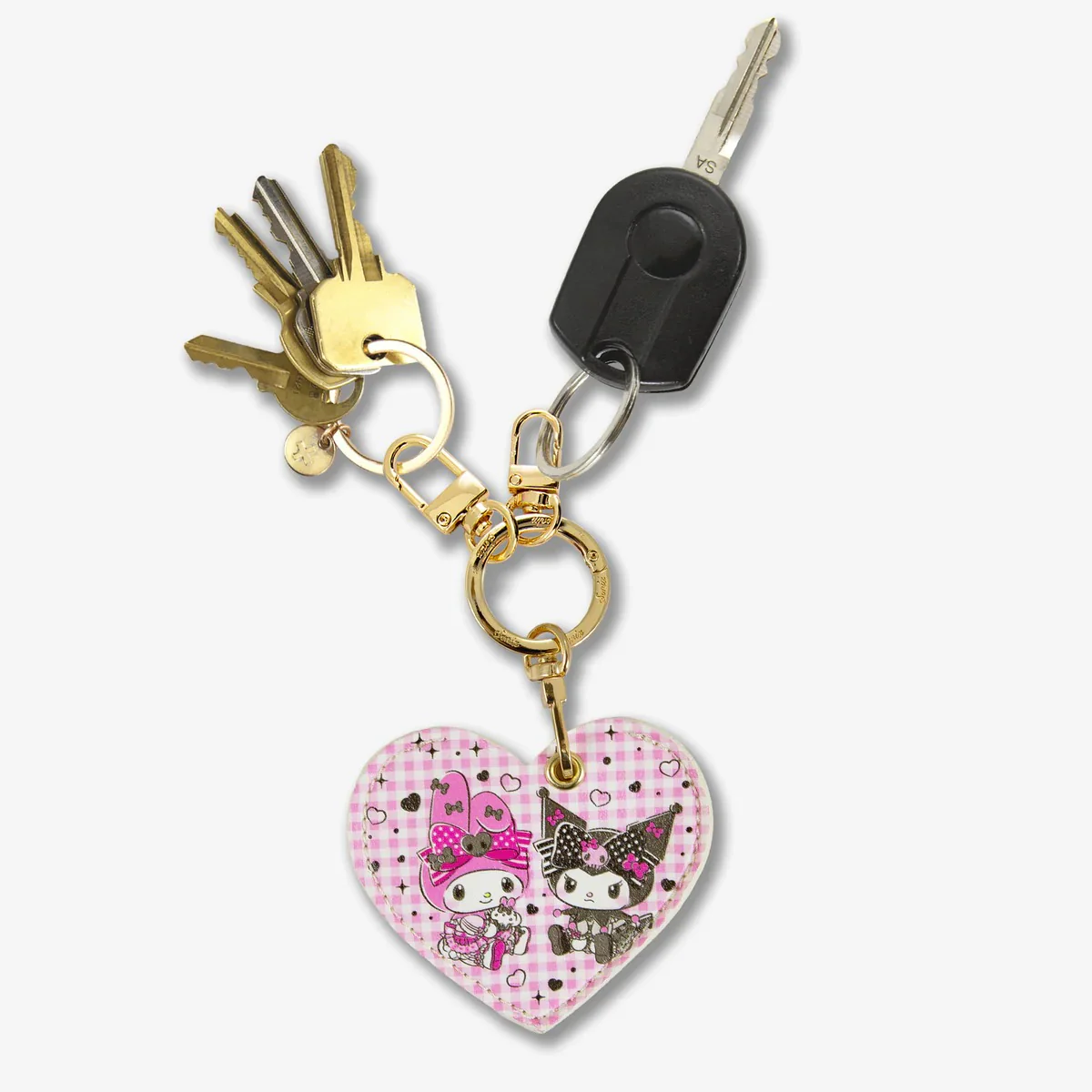 My Melody 20th & Kuromi 50th Anniversary x Sonix AirTag Keychain - Image 2
