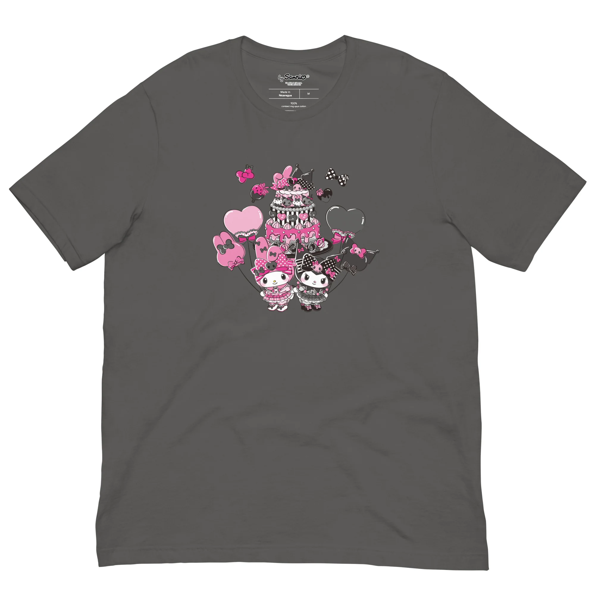 My Melody 50th Anniversary and Kuromi 20th Anniversary Tee (Cake) - Image 6