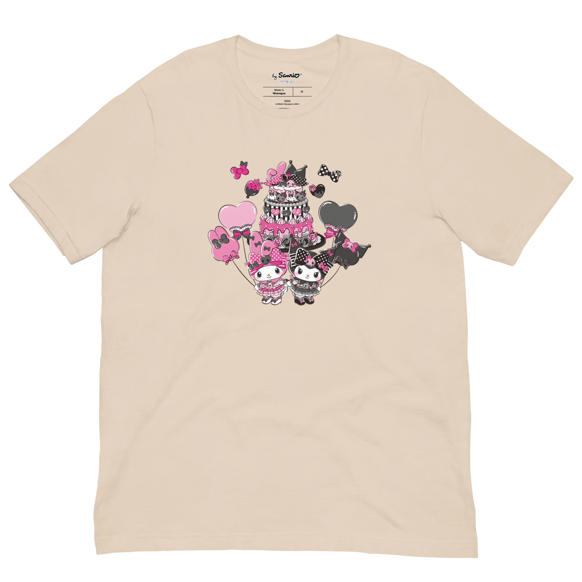 My Melody 50th Anniversary and Kuromi 20th Anniversary Tee (Cake) - Image 9