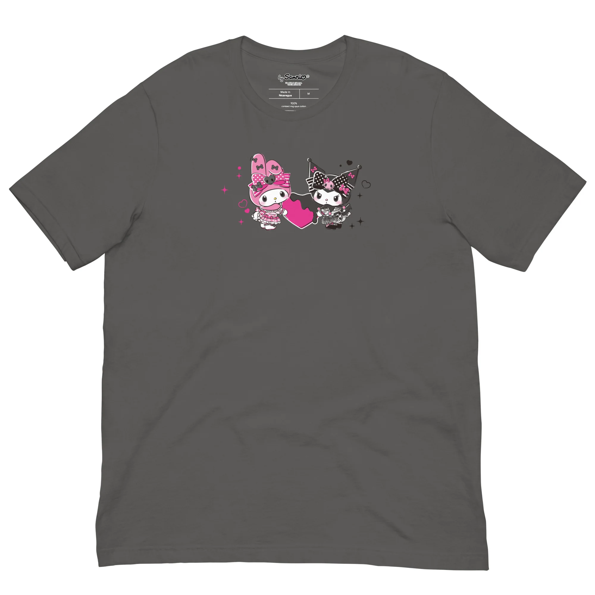 My Melody 50th Anniversary and Kuromi 20th Anniversary Tee (Hearts) - Image 7