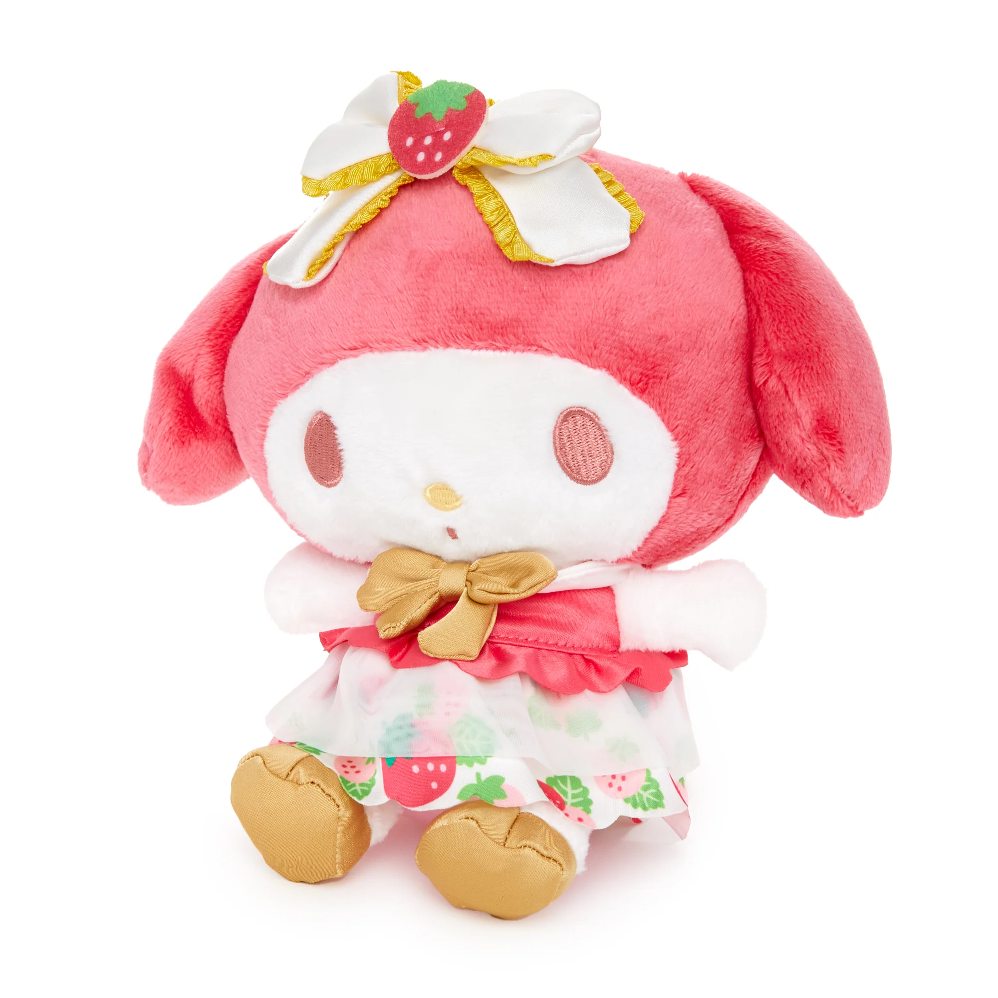 My Melody 8" Plush (Strawberry News 50th Anniversary) - Image 2