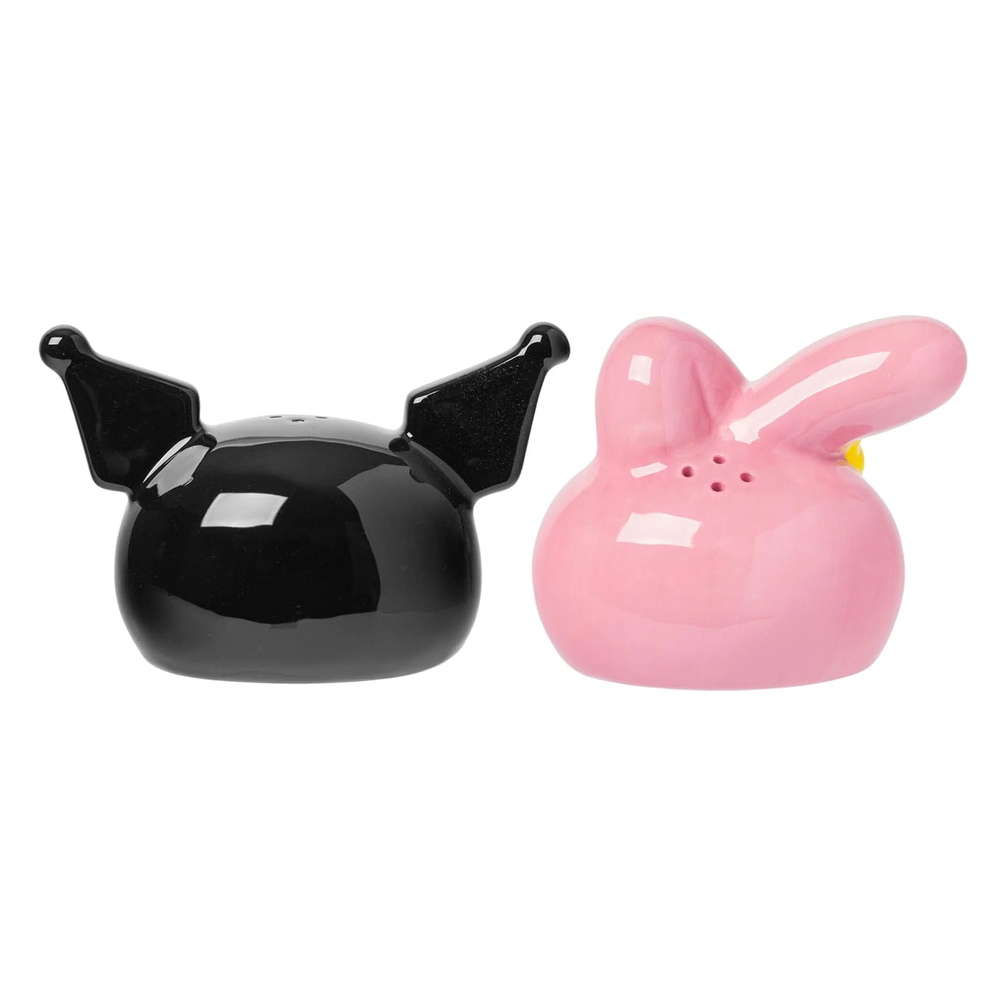 My Melody And Kuromi Sculpted Ceramic Salt and Pepper Set - Image 3