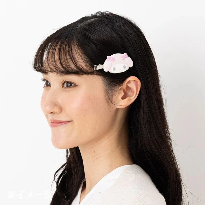 My Melody Besties Flocked Mini Hair Clip Set - Image 2