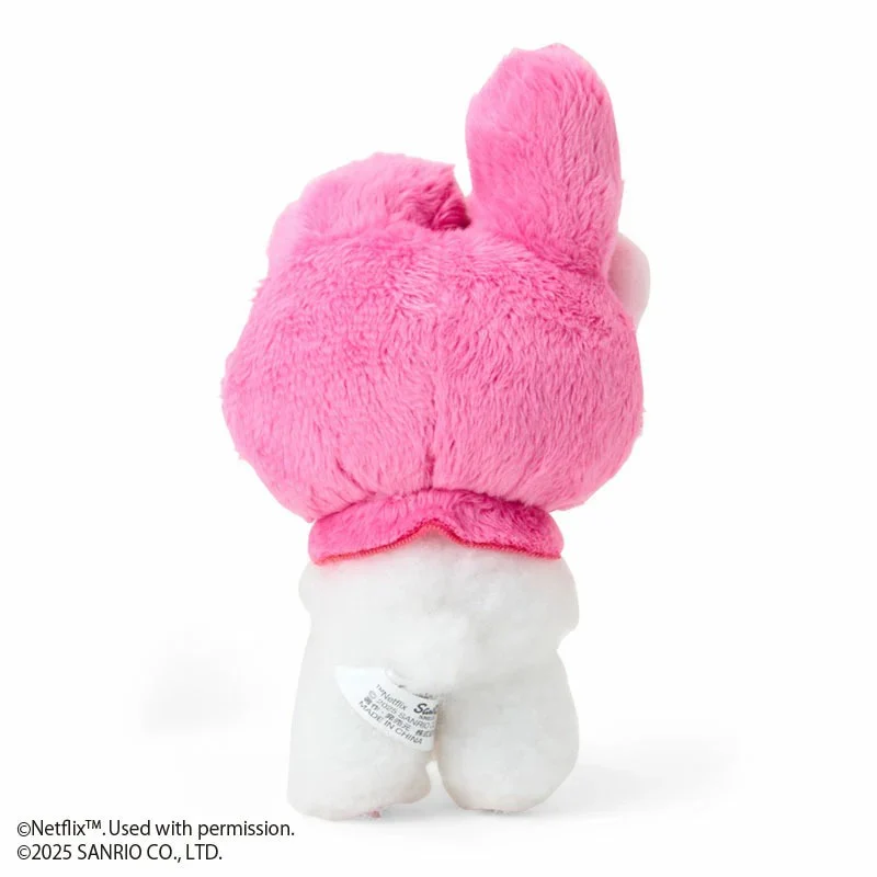 My Melody Cake Plush Mascot Keychain (My Melody & Kuromi Netflix Series) - Image 3