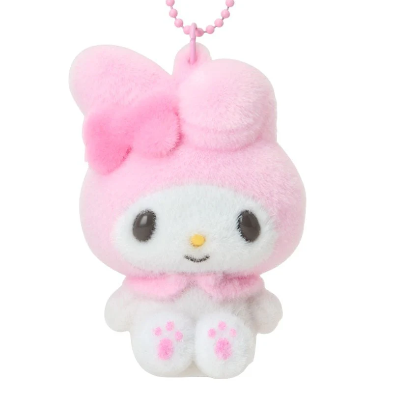 My Melody Classic Flocked Keychain Mascot - Image 2
