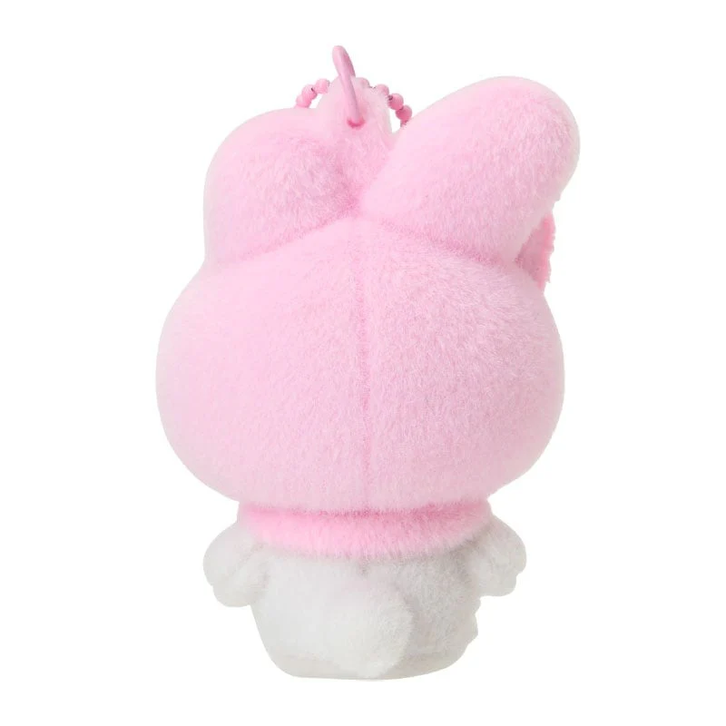My Melody Classic Flocked Keychain Mascot - Image 3