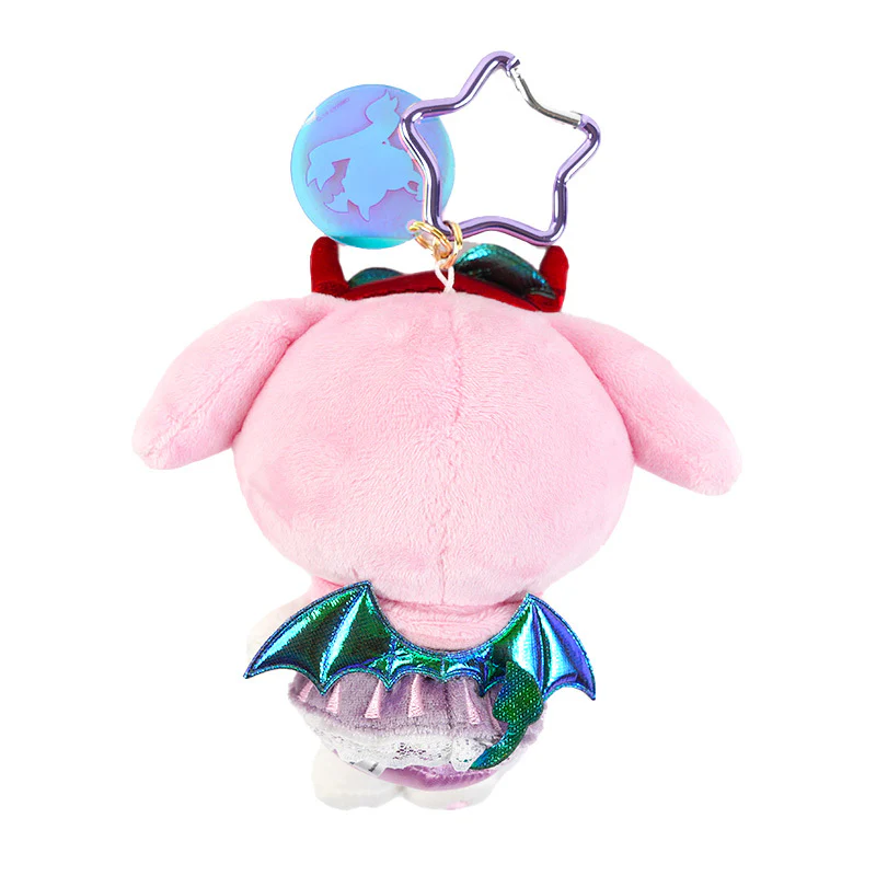 My Melody Dark Plush Mascot Keychain (Bright and Dark Angel Series) - Image 2