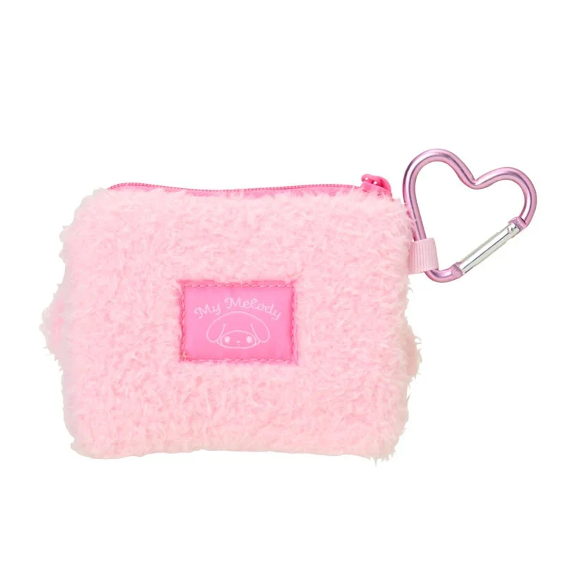 My Melody Fuzzy Mini Zipper Pouch - Image 3