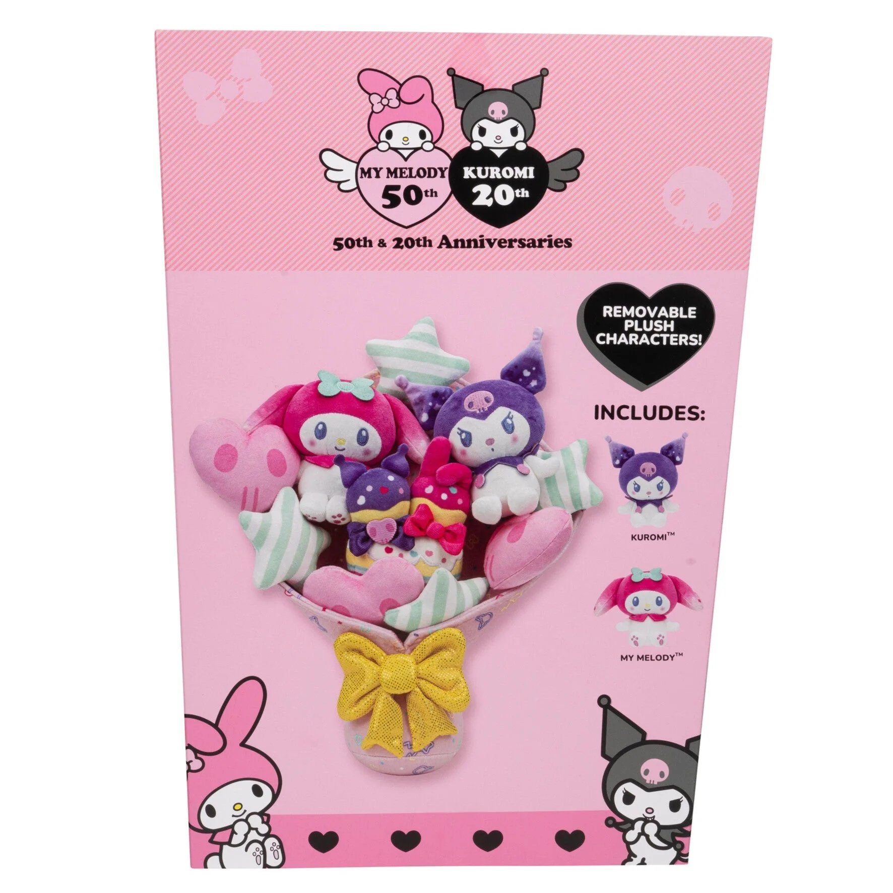 My Melody & Kuromi 12" Anniversary Plush Bouquet - Image 12