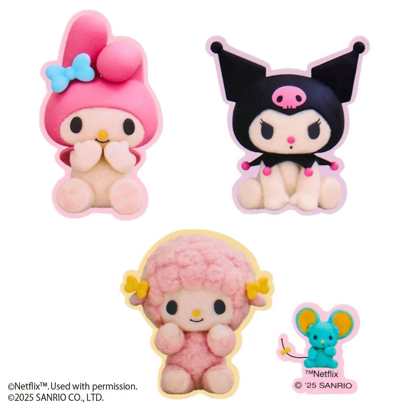 My Melody & Kuromi 26-pc Mini Sticker Pack (My Melody & Kuromi Netflix Series) - Image 4