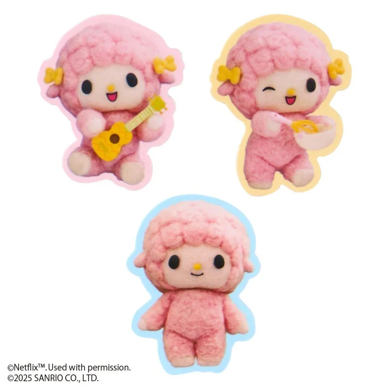 My Melody & Kuromi 26-pc Mini Sticker Pack (My Melody & Kuromi Netflix Series) - Image 7
