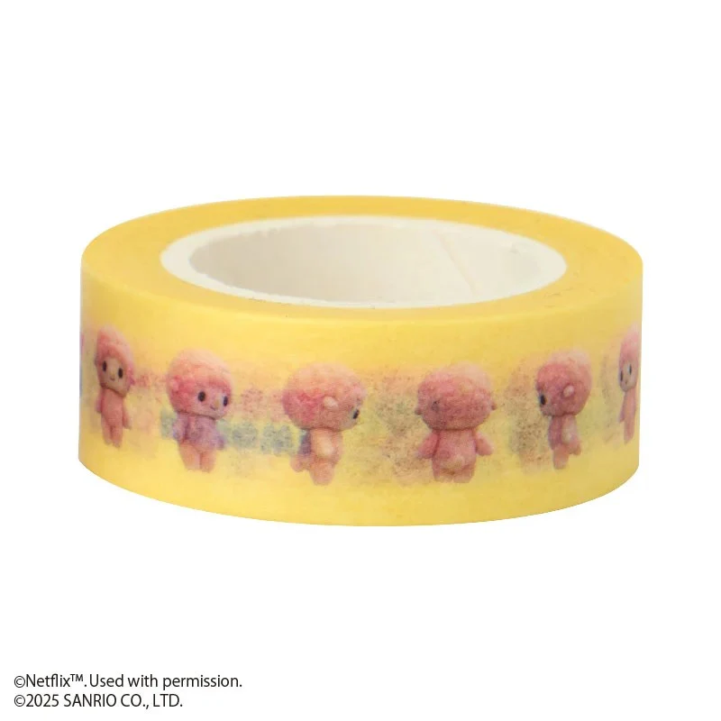 My Melody & Kuromi 3-Piece Washi Tape Set (My Melody & Kuromi Netflix Series) - Image 2