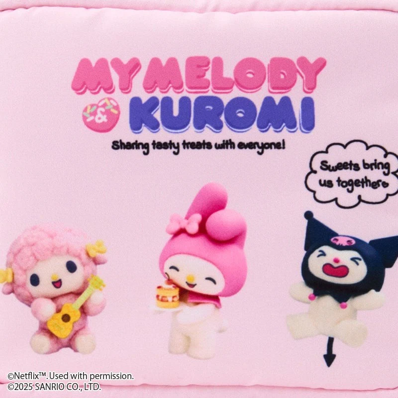 My Melody & Kuromi Mini Zipper Pouch (My Melody & Kuromi Netflix Series) - Image 7