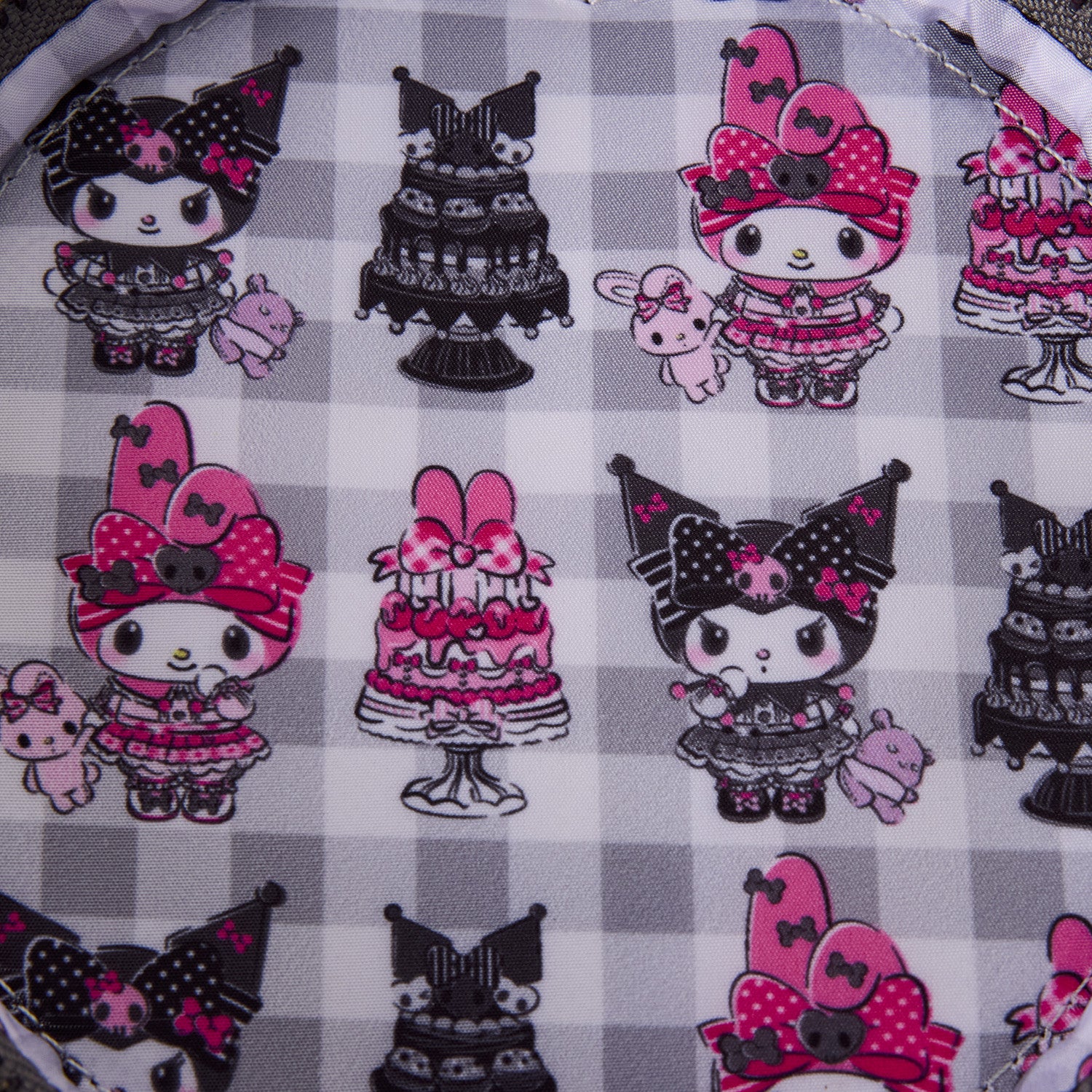 My Melody & Kuromi  x Loungefly Figural Cake Crossbody Bag - Image 4