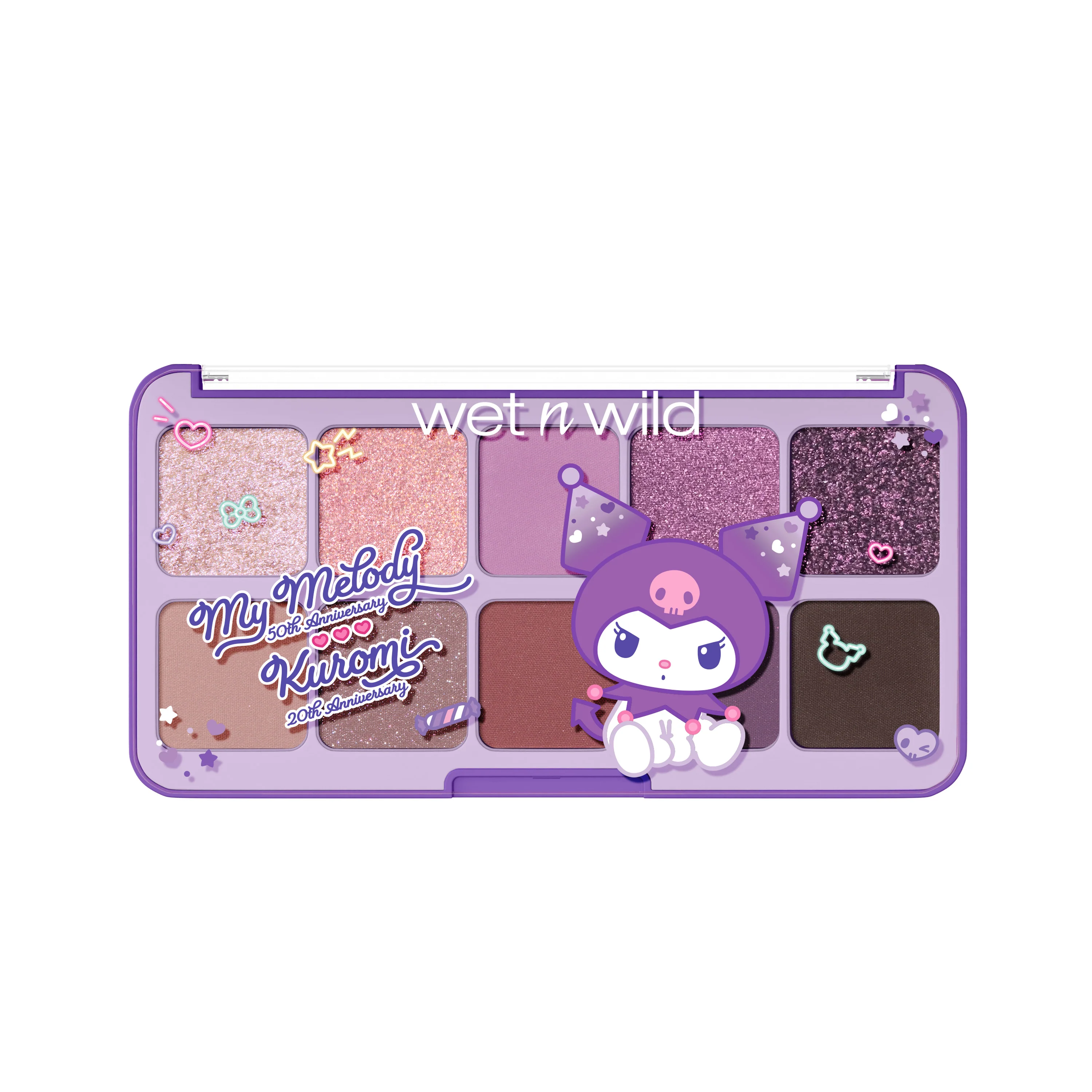My Melody & Kuromi x Wet n Wild Eye & Face Palette (Kuromi) - Image 3
