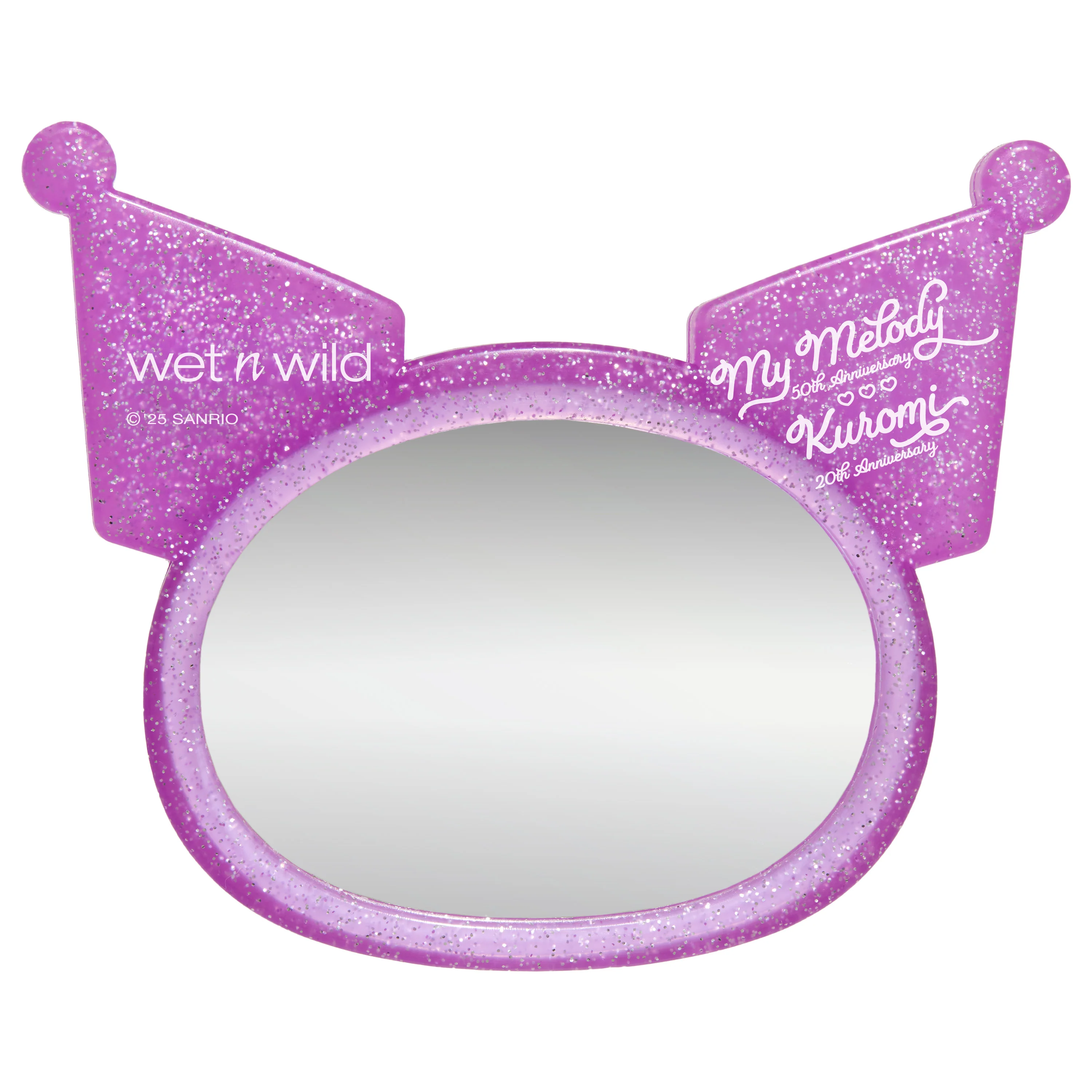 My Melody & Kuromi x Wet n Wild Hand Mirror (Kuromi) - Image 2