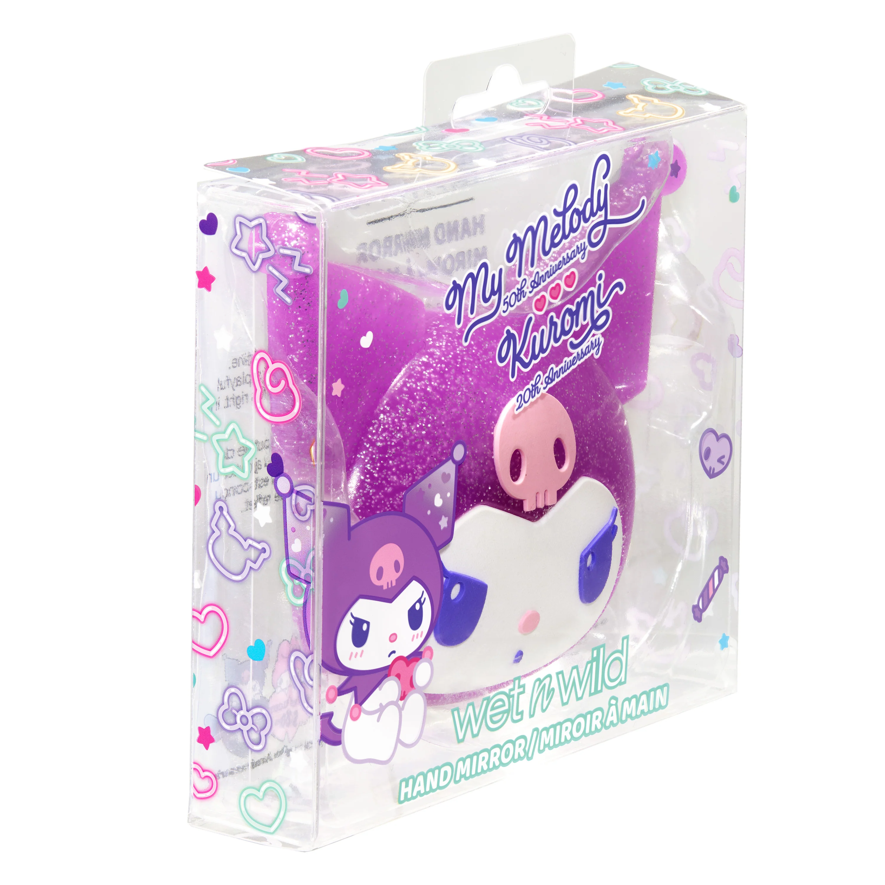 My Melody & Kuromi x Wet n Wild Hand Mirror (Kuromi) - Image 4