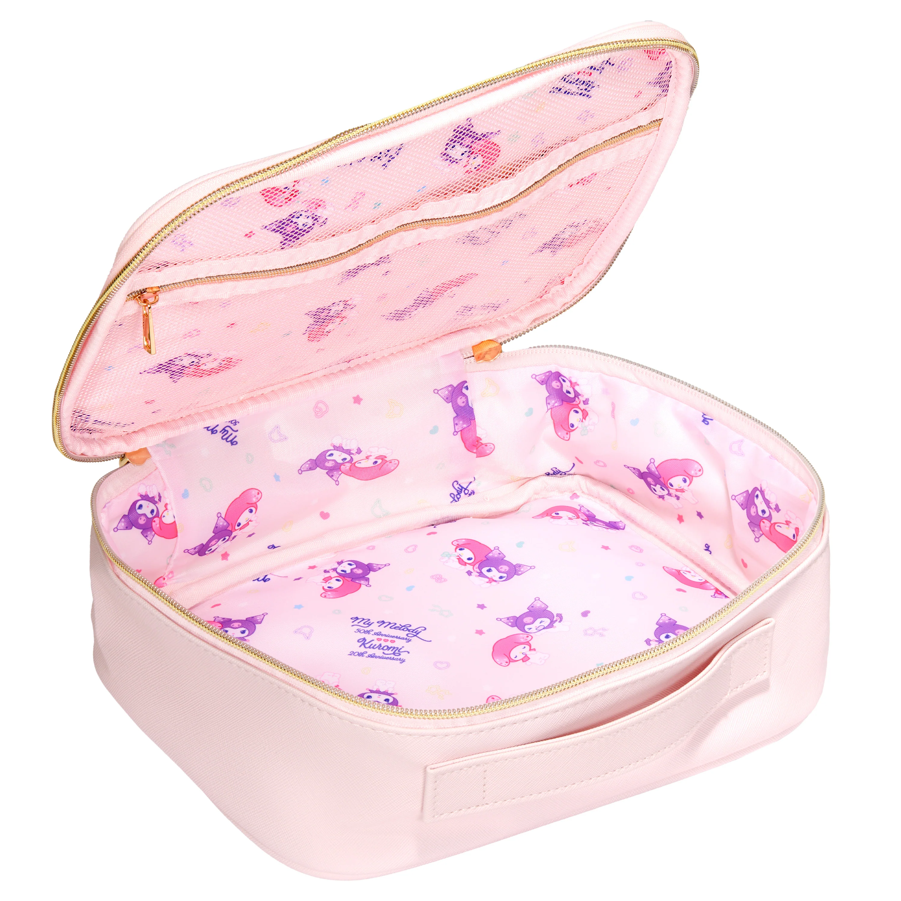 My Melody & Kuromi x Wet n Wild Makeup Bag (My Melody Pink) - Image 2