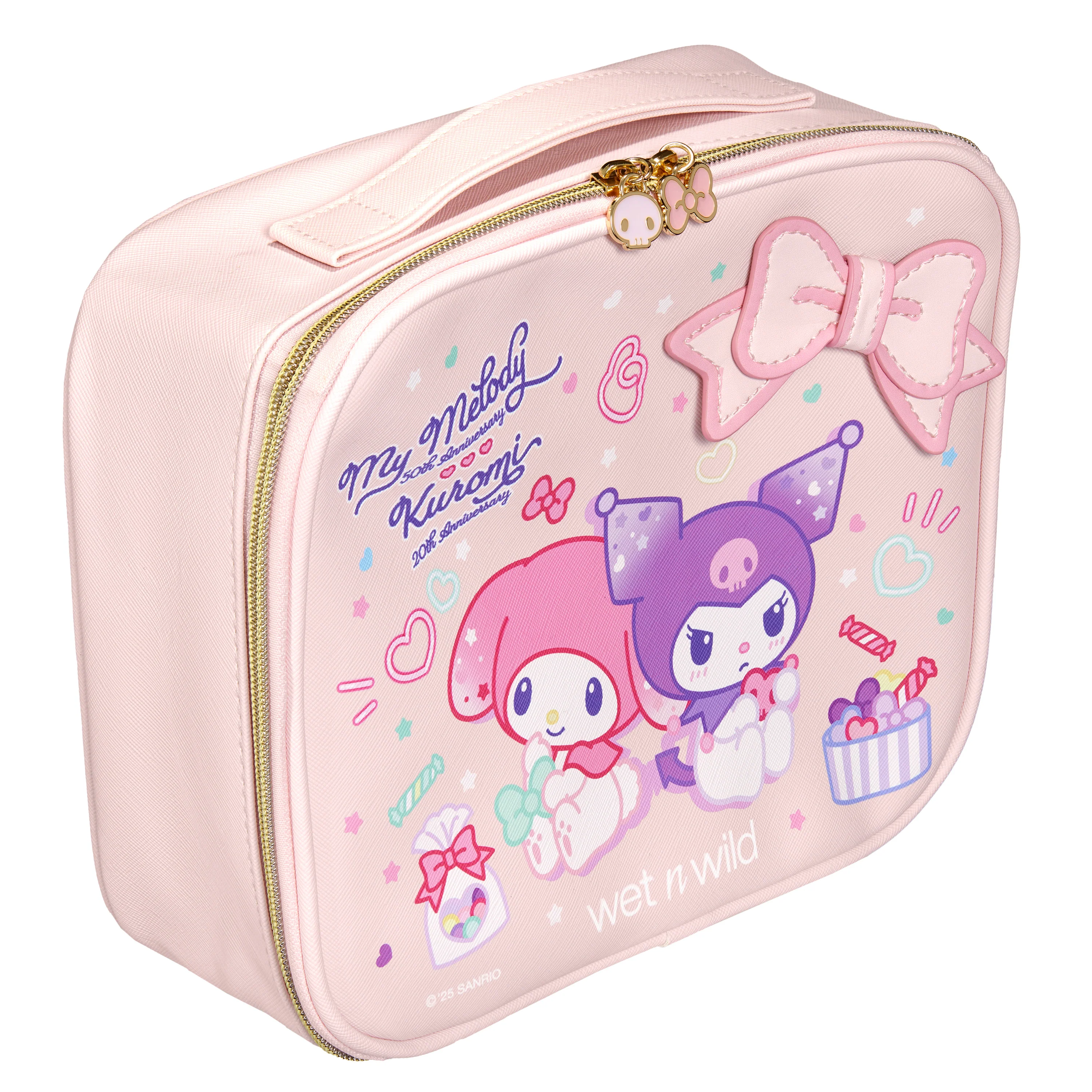 My Melody & Kuromi x Wet n Wild Makeup Bag (My Melody Pink) - Image 4