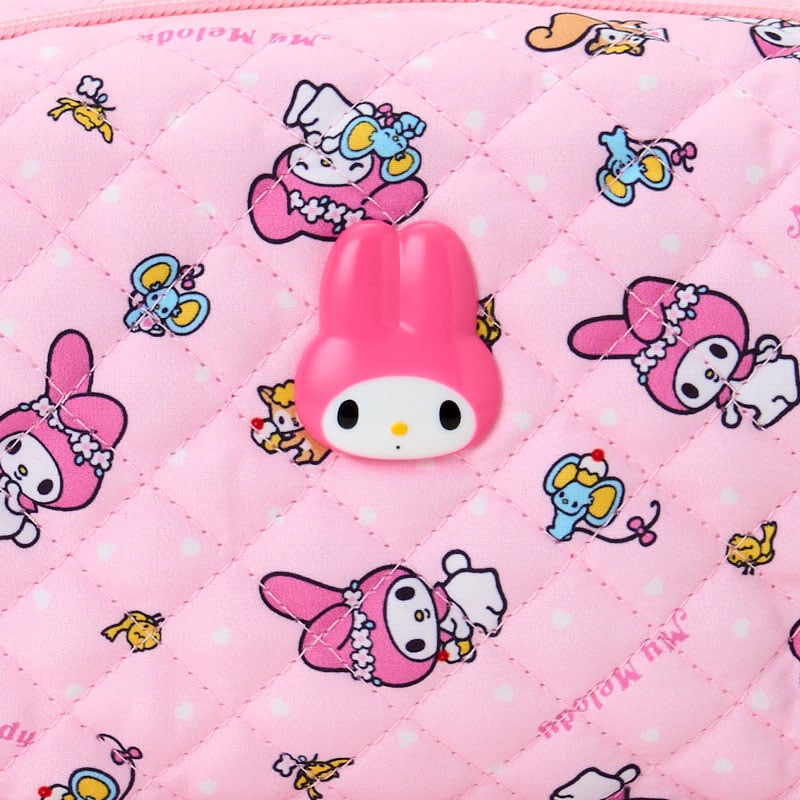 My Melody Mini Zipper Pouch (Retro Quilt Series) - Image 4