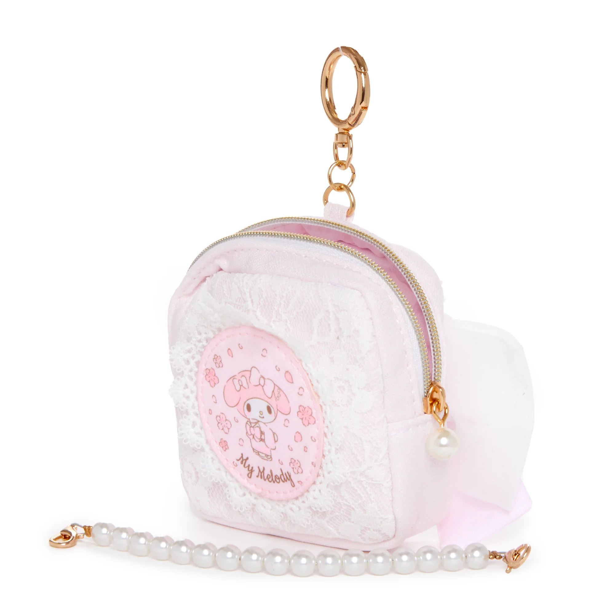 My Melody Mini Zipper Pouch (Spring Kimono Series) - Image 3