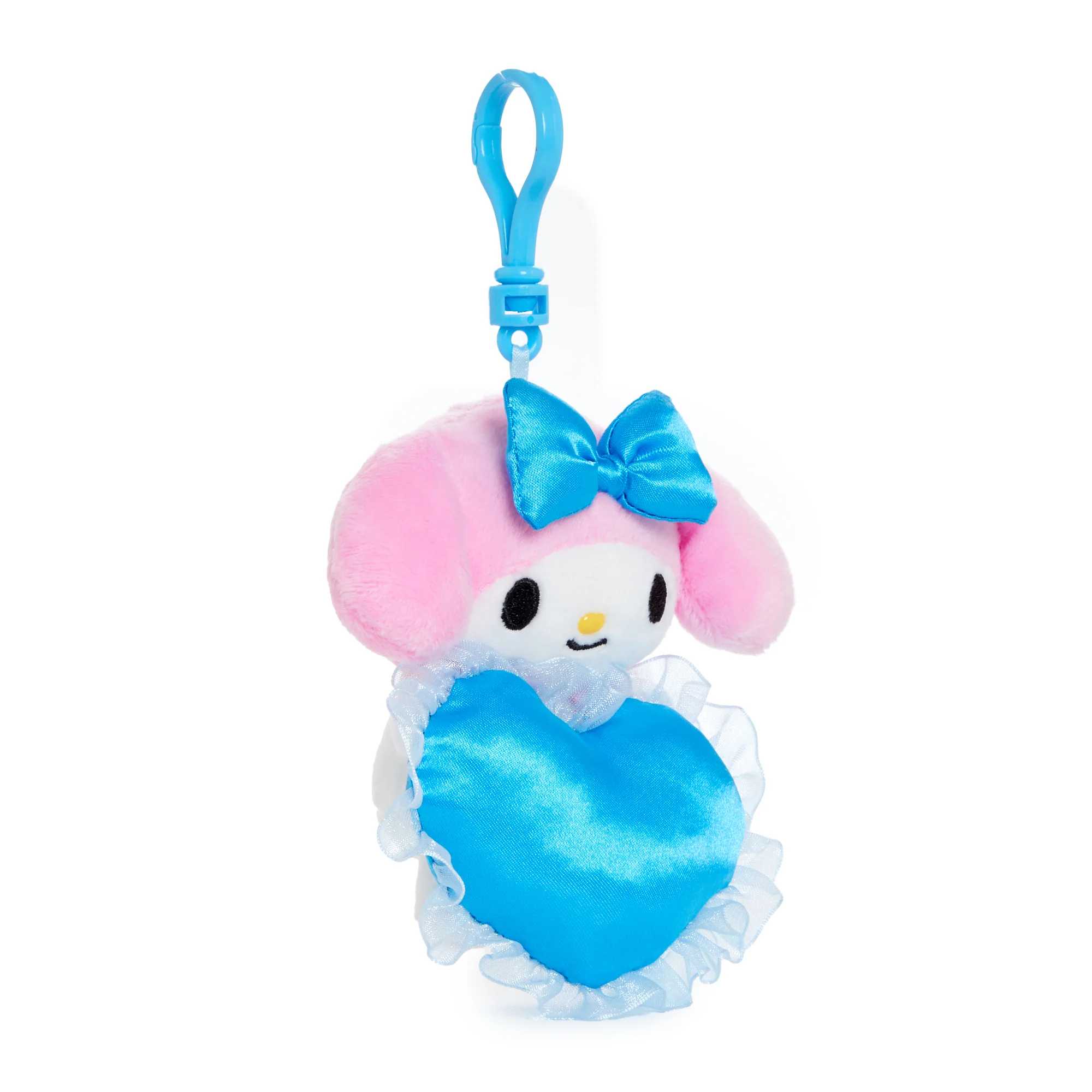 My Melody Plush Mascot Clip (Something Blue Series) - Image 2