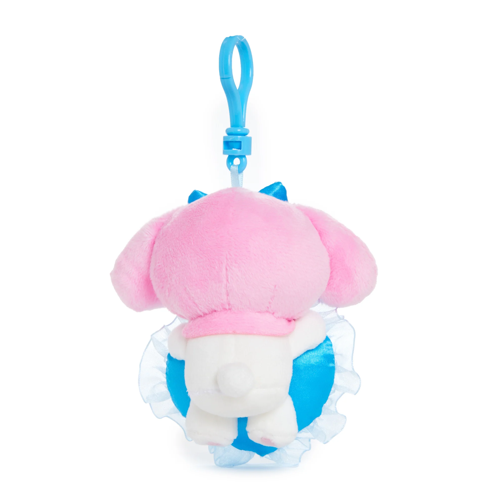 My Melody Plush Mascot Clip (Something Blue Series) - Image 6