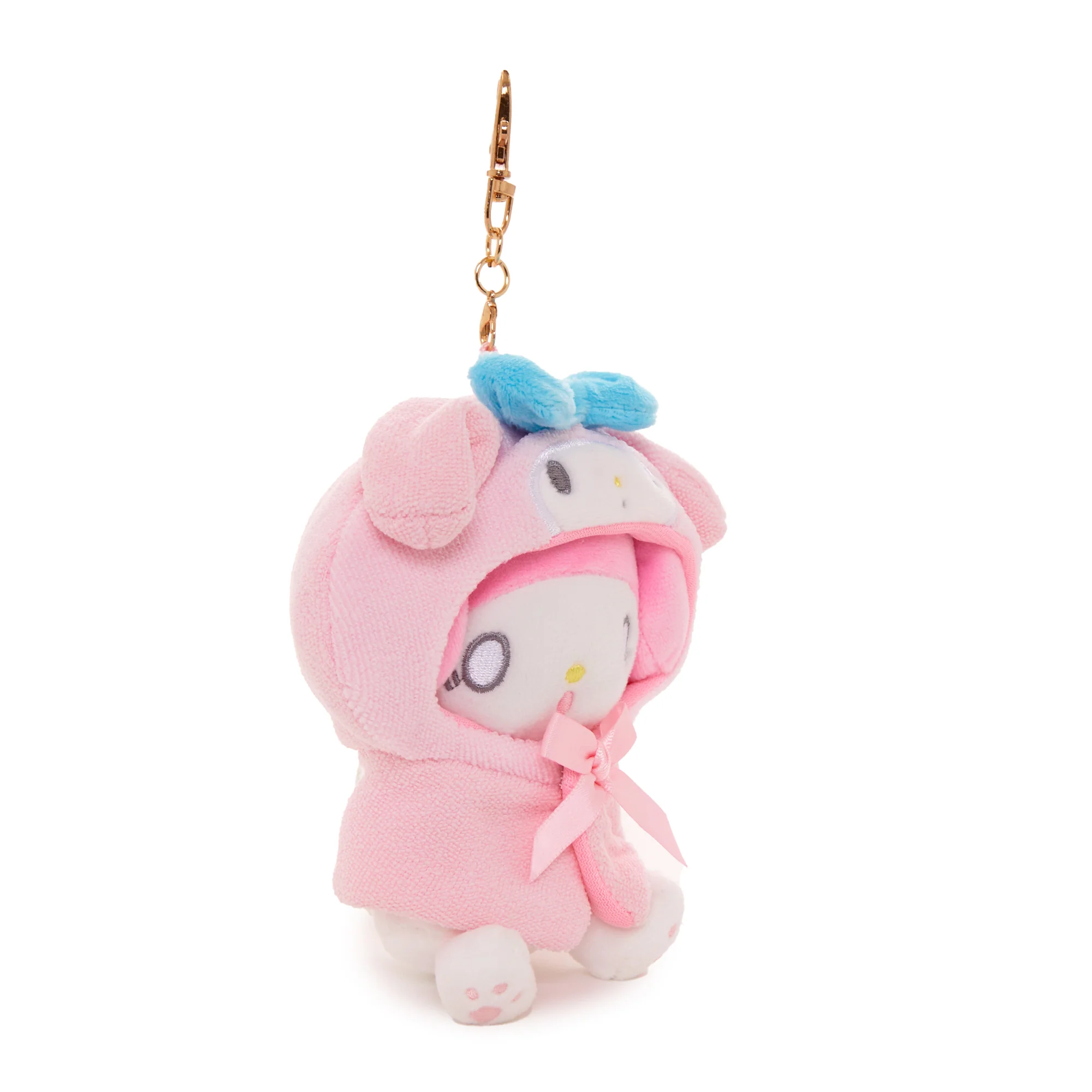 My Melody Plush Mascot Keychain (Frightened Series) - Image 3